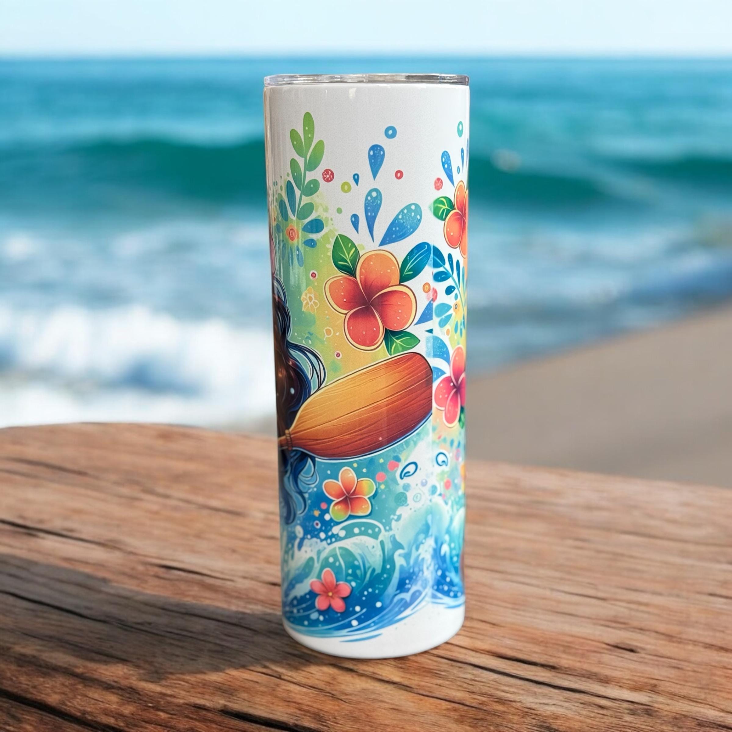 Disney Moana Inspired Tumbler 20 OZ Stainless Steel
