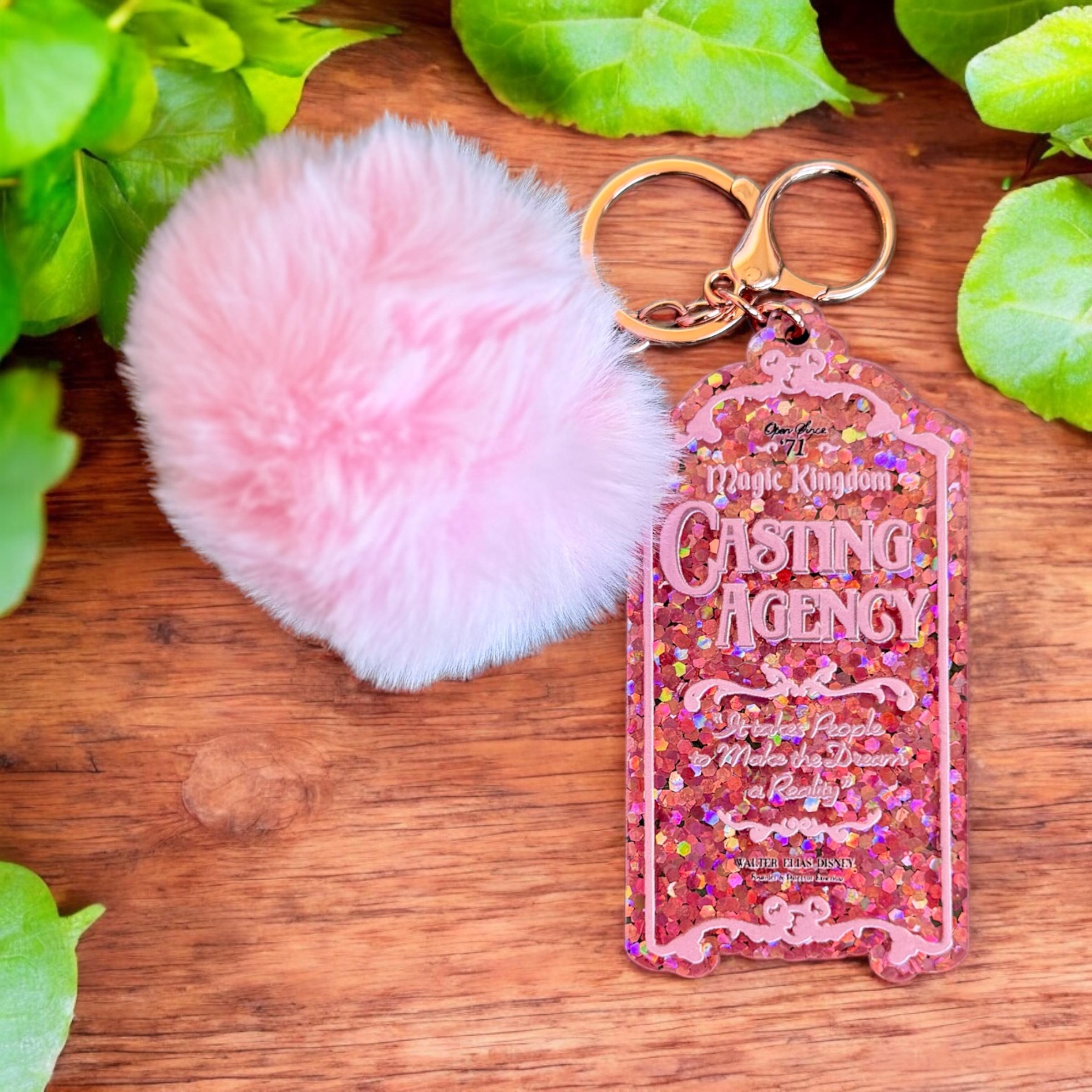 Disney Casting Agency Bag Tag Keychain