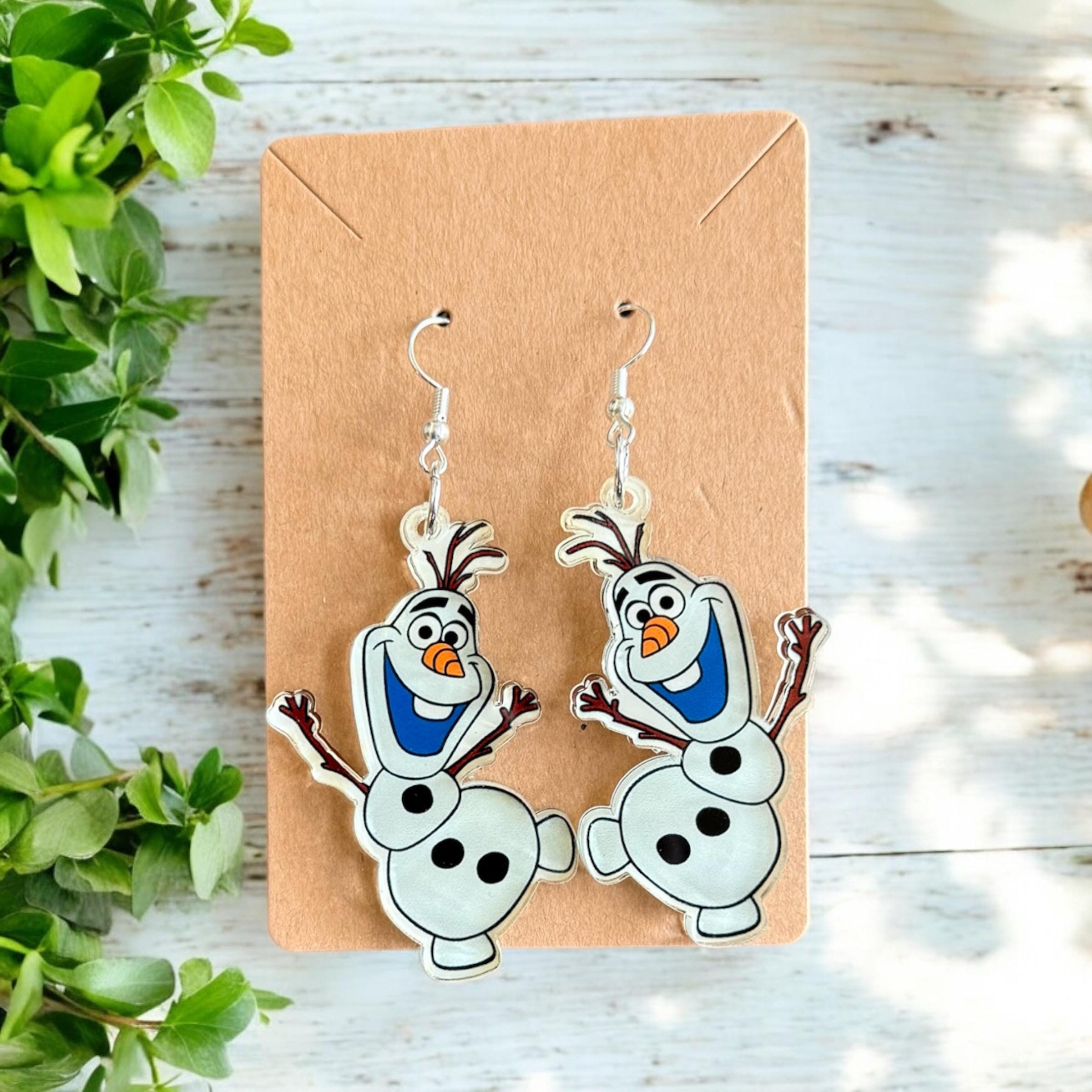 Disney Frozen Olaf Earrings Dangle Earrings