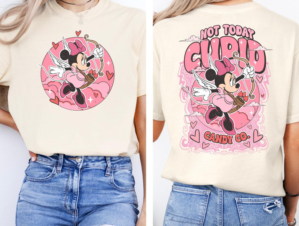 Disney Valentine Minnie Comfort Colors T- Shirt