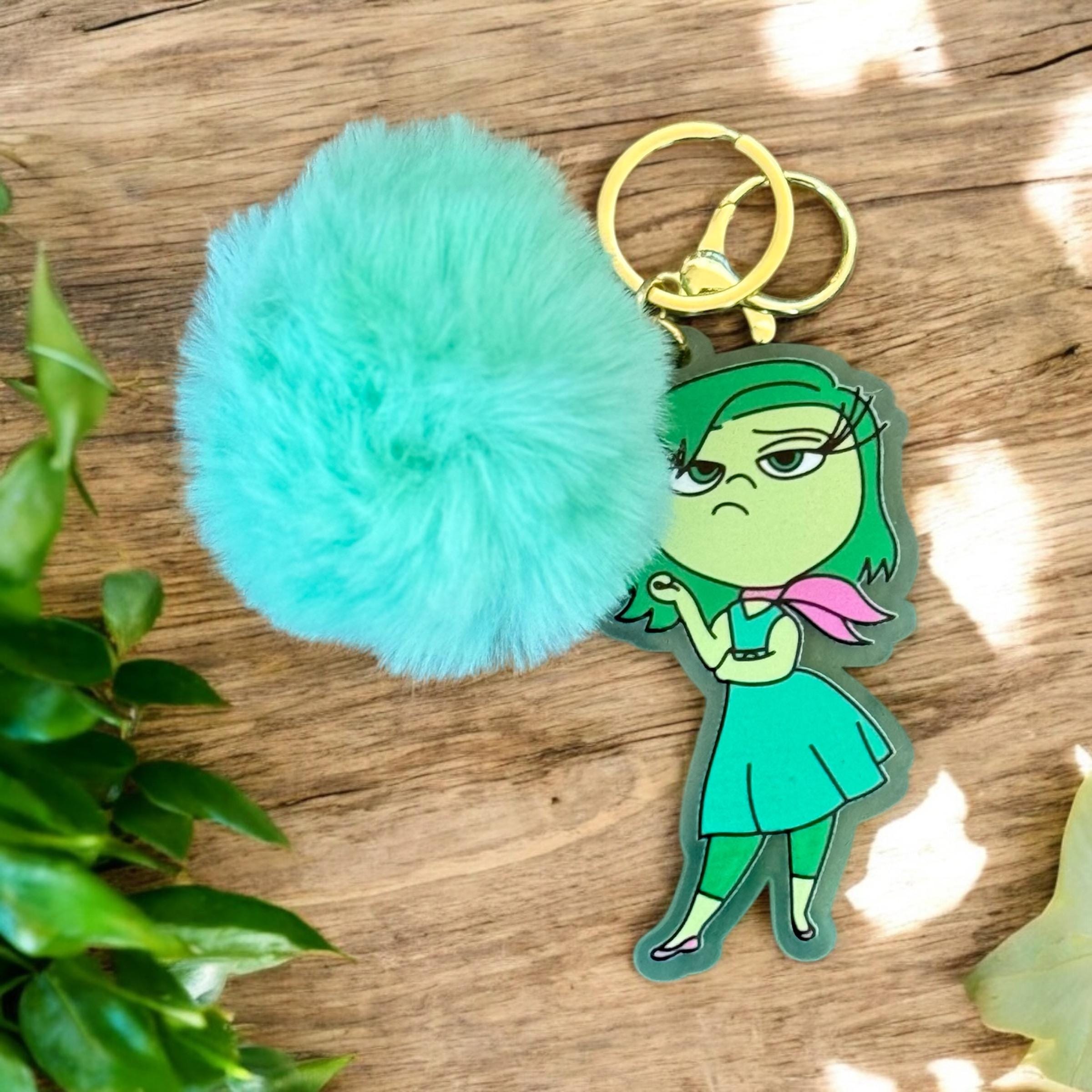Disney Inside Out Disgust Keychain/Bag Tag