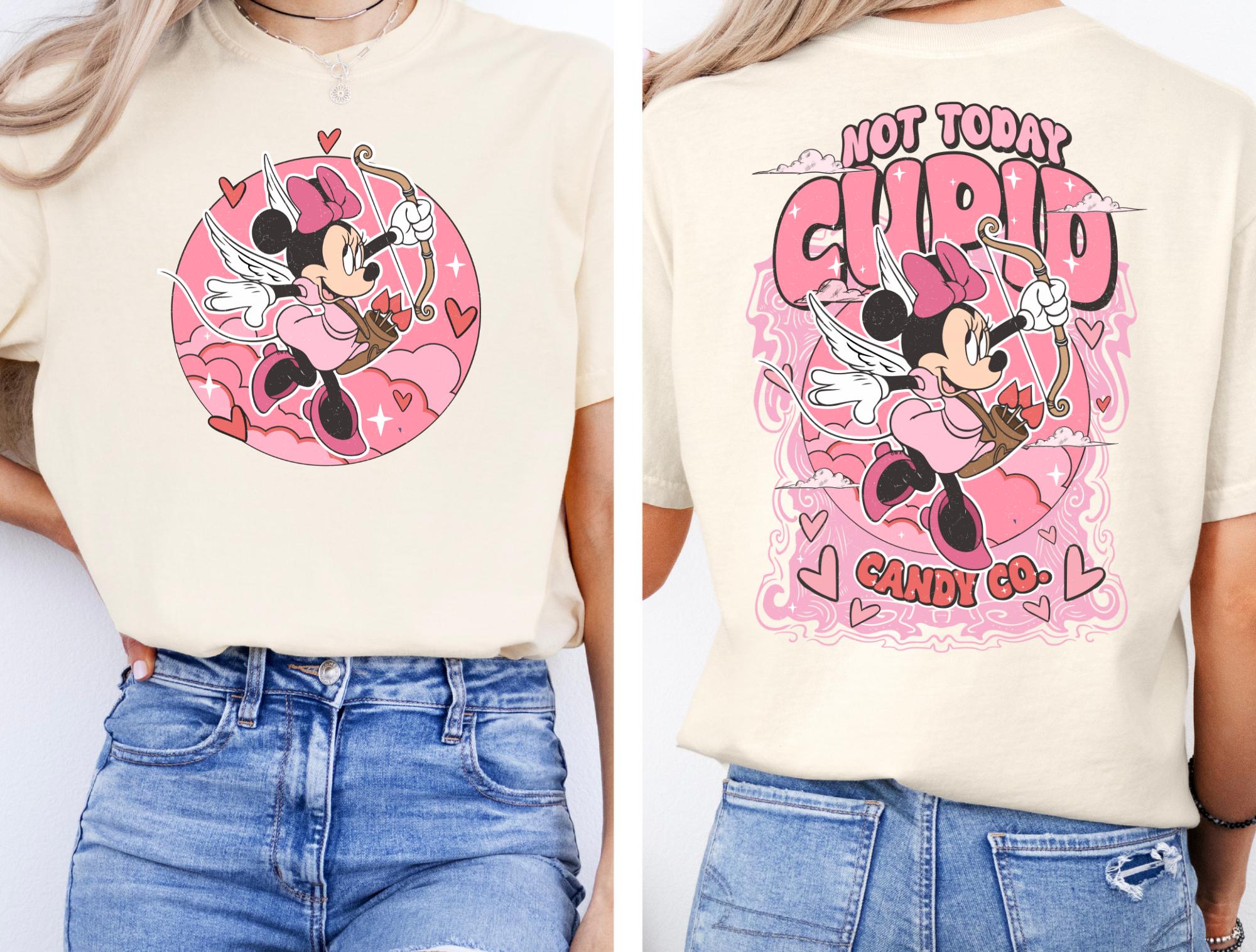 Disney Valentine Minnie Comfort Colors T- Shirt
