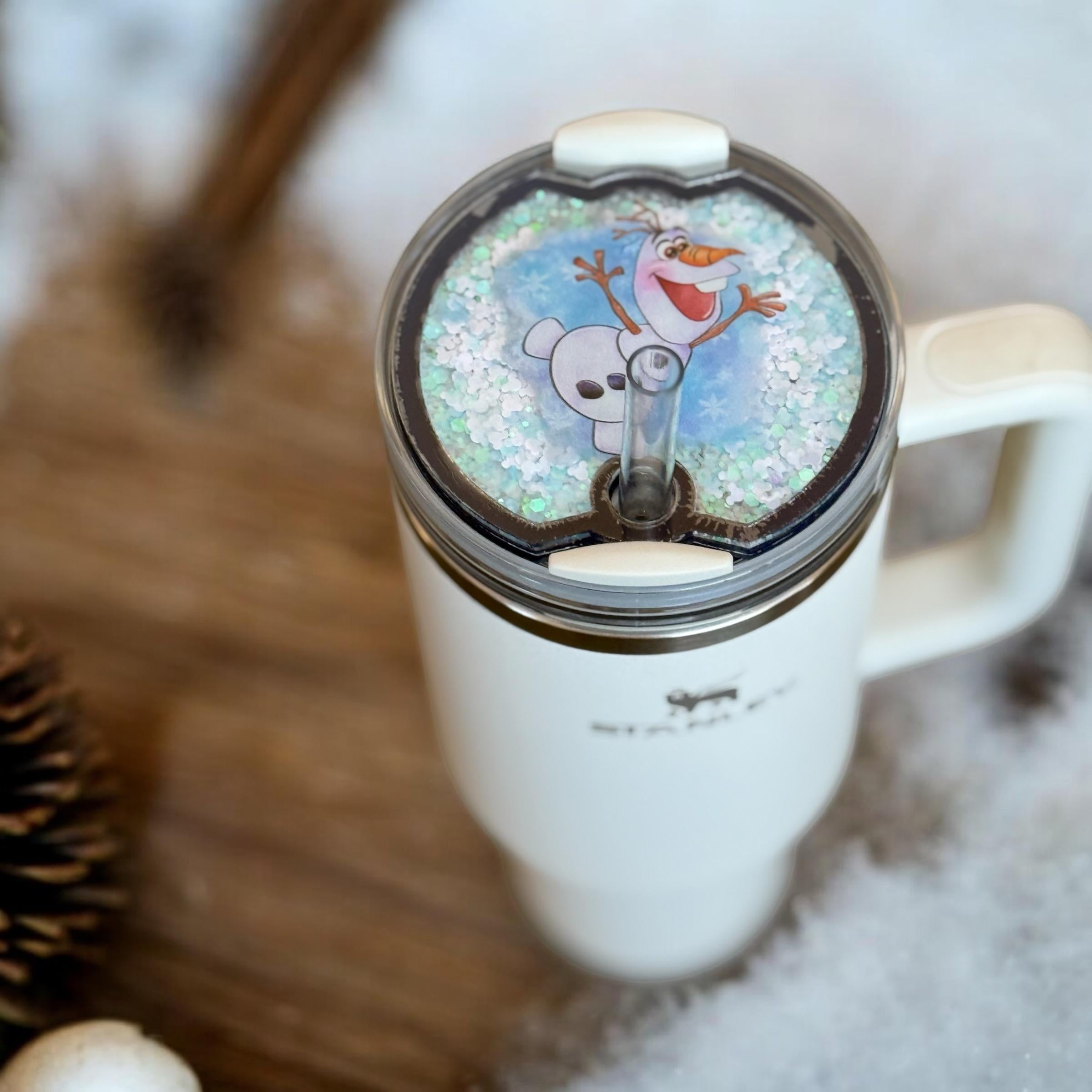 Disney Frozen Olaf Stanley Shaker Topper