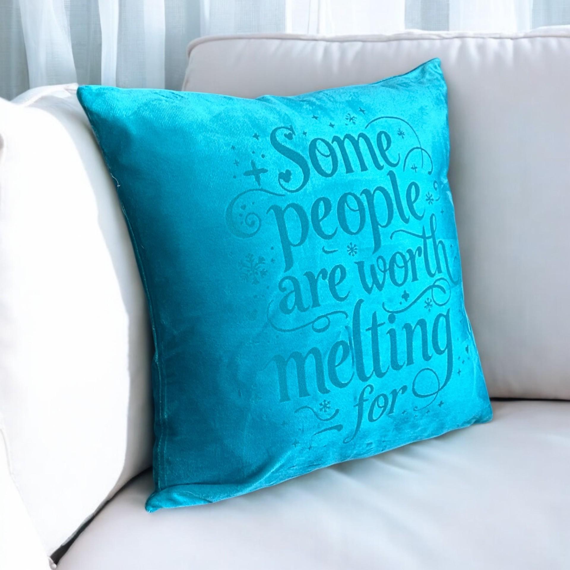 Disney Frozen Olaf Pillow Cover Anna Elsa Pillow
