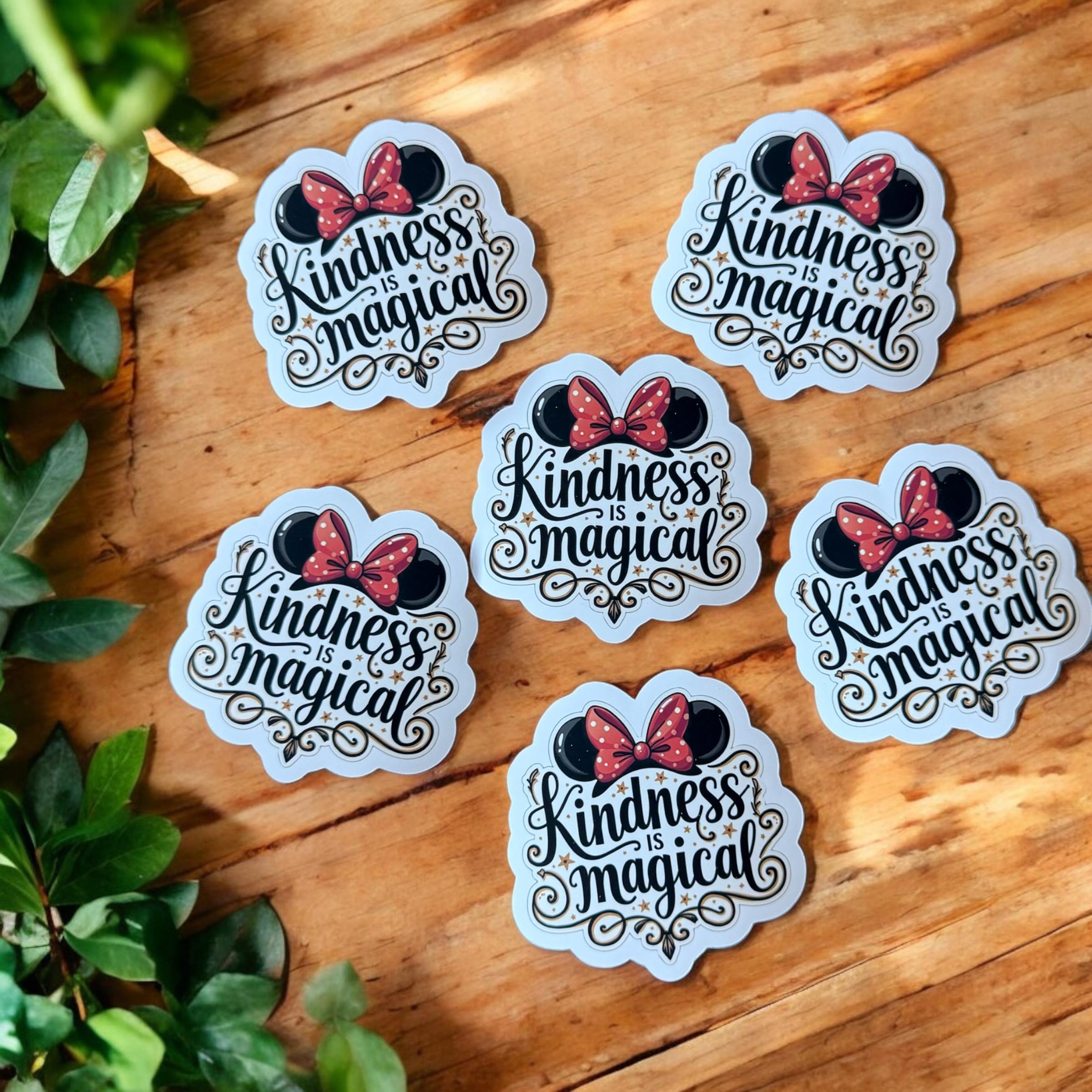Disney Mickey Minnie Kindness is Magical Sticker