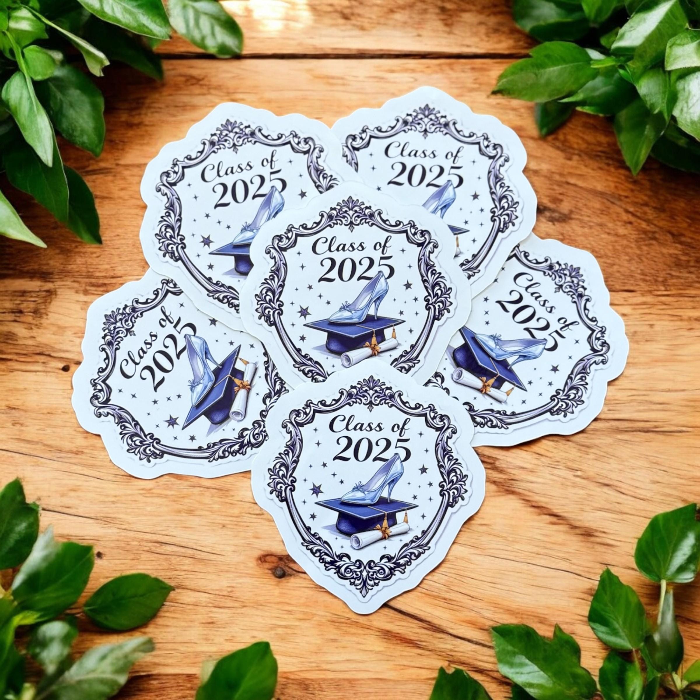 Disney Class of 2025 Sticker Cinderella Castle Graduation