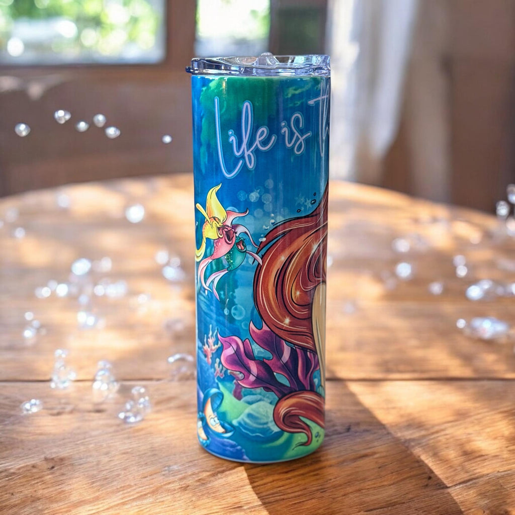 Disney Little Mermaid Ariel Tumbler 20 OZ Stainless Steel Cup