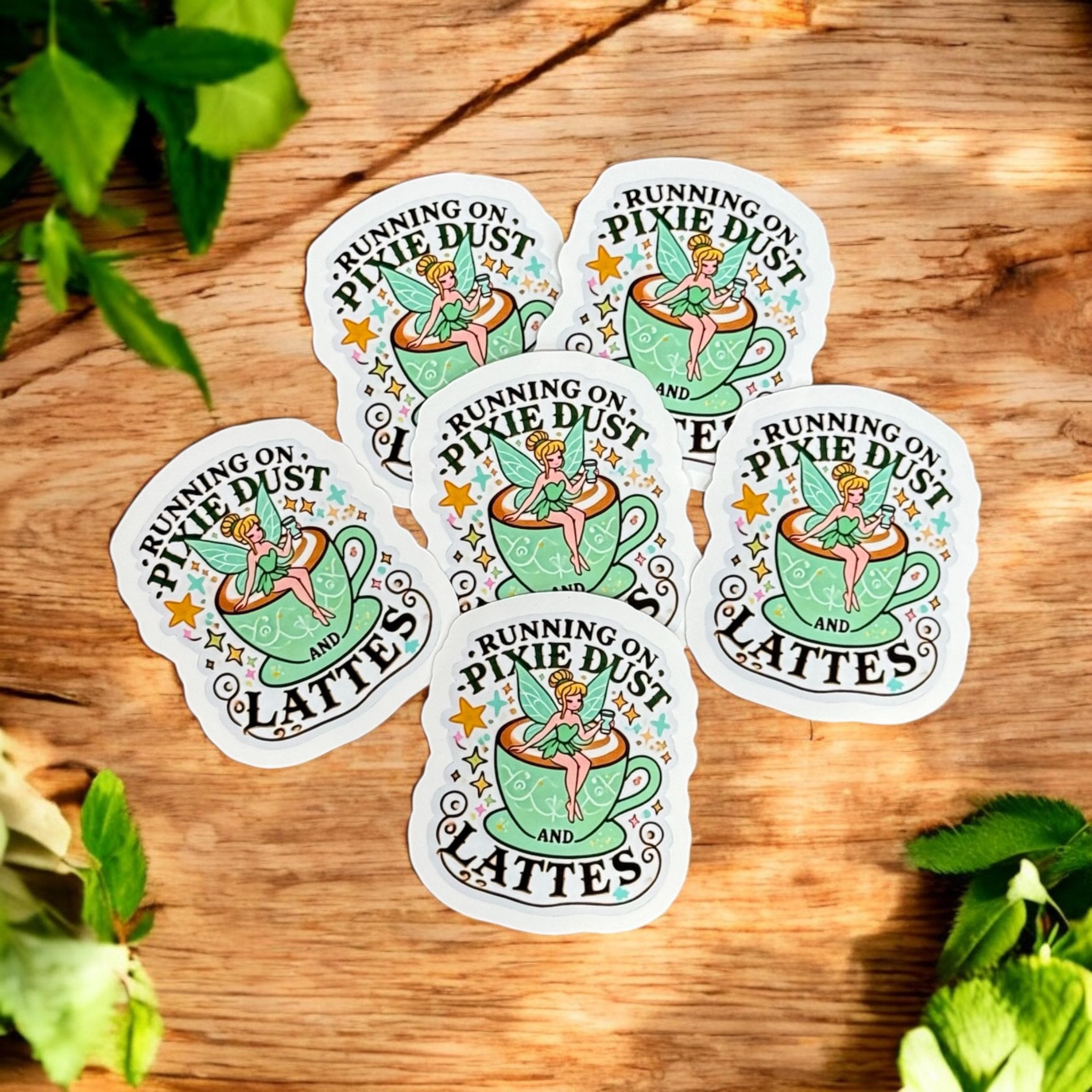 Disney Tinkerbell Coffee Pixie Dust Sticker