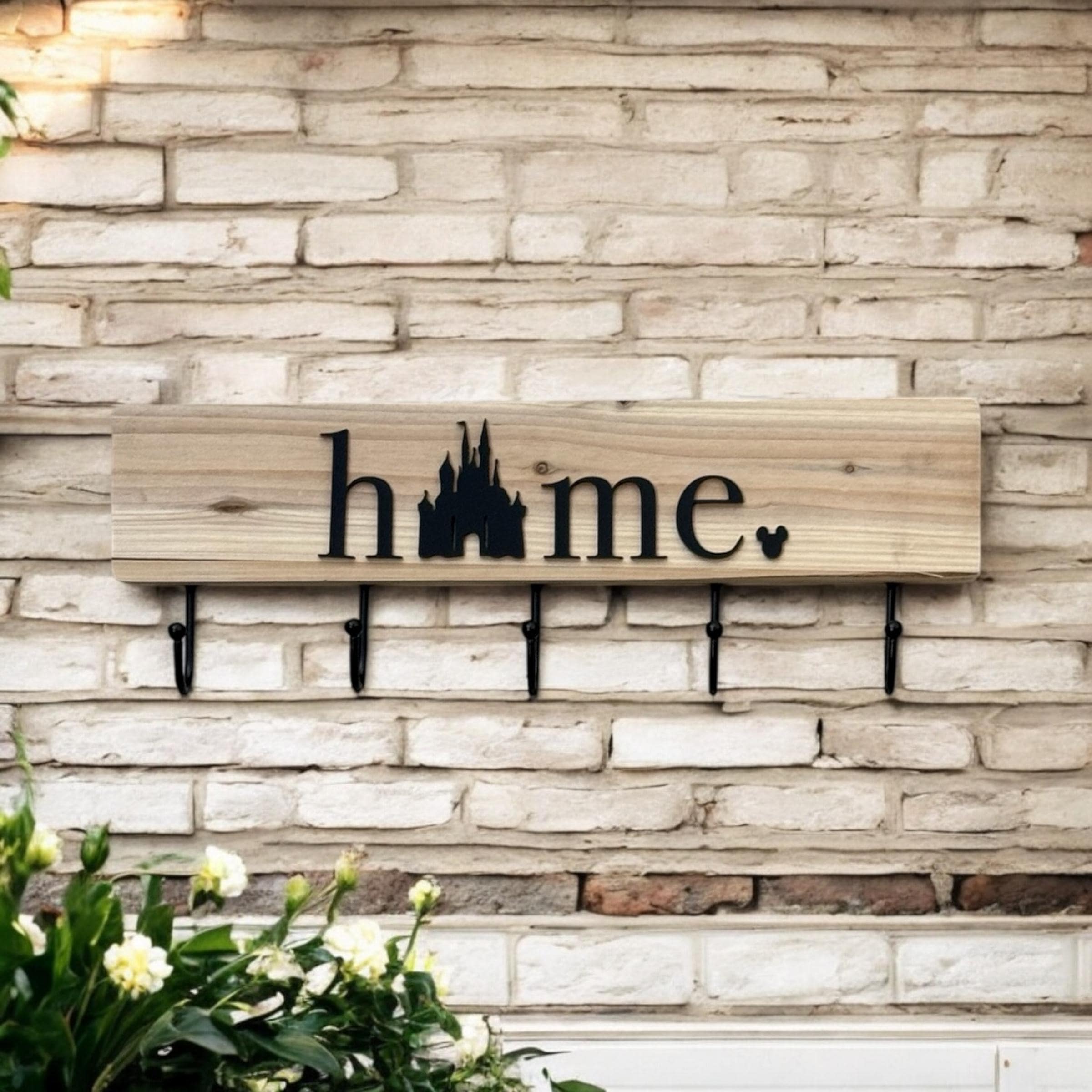 Disney Home Castle Key Holder Coat Hanger Decor