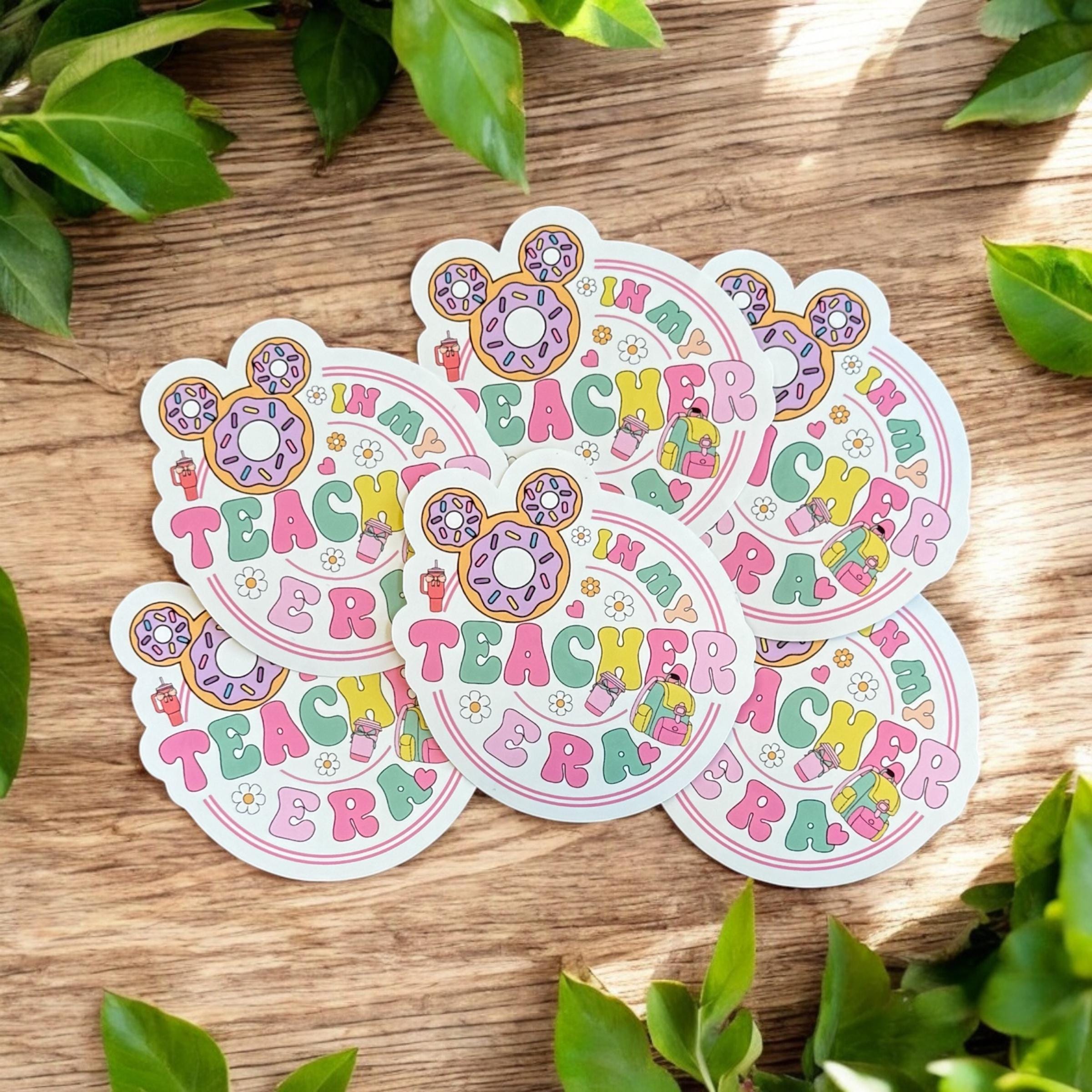 Disney Snacks Mickey Teacher Sticker