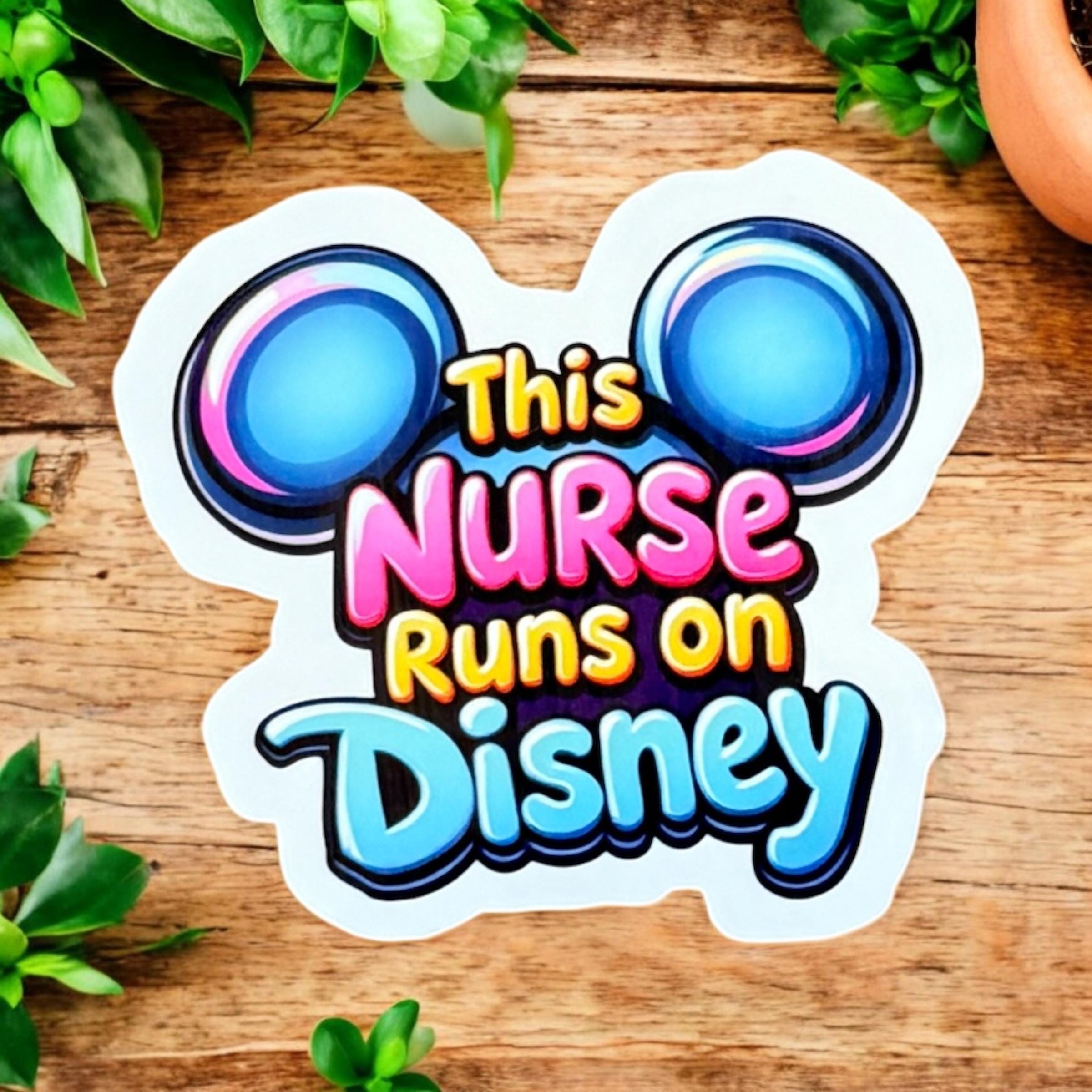 Disney Nurse Mickey Sticker Nurse Appreciation