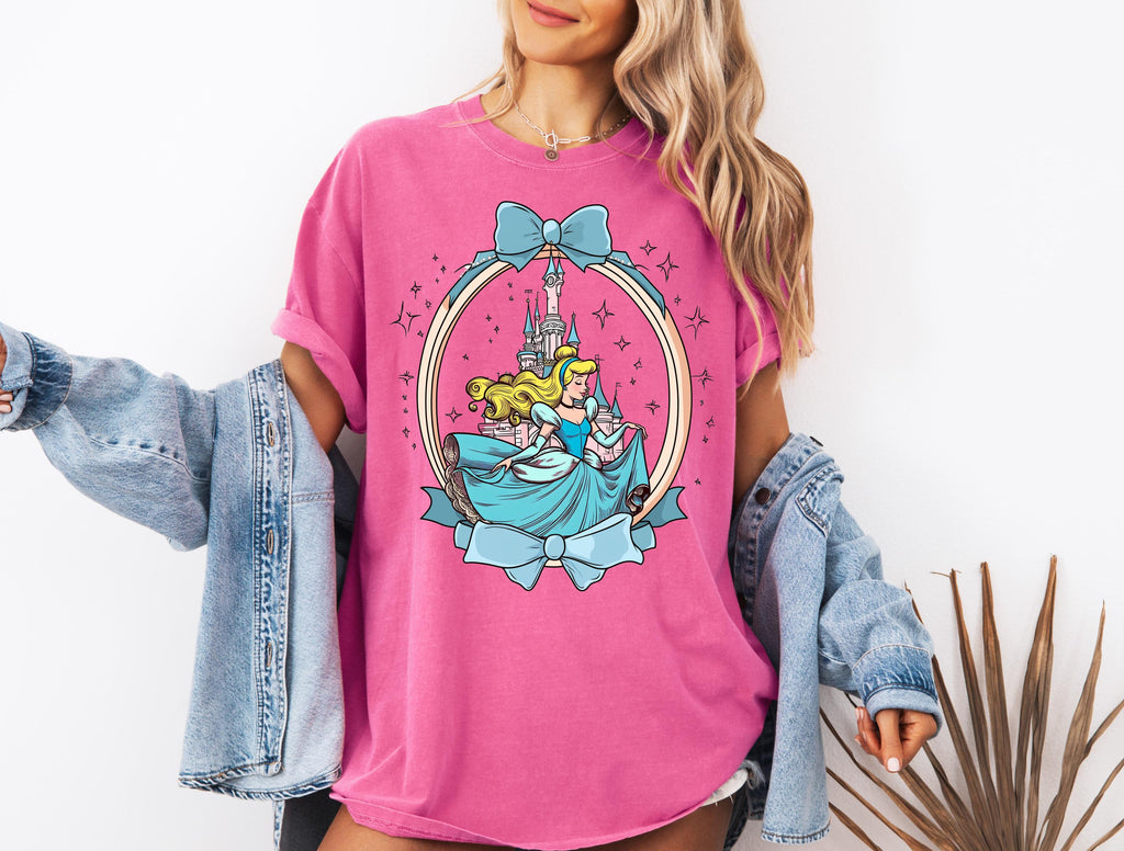 Disney Cinderella Coquette T-Shirt Comfort Colors Shirt