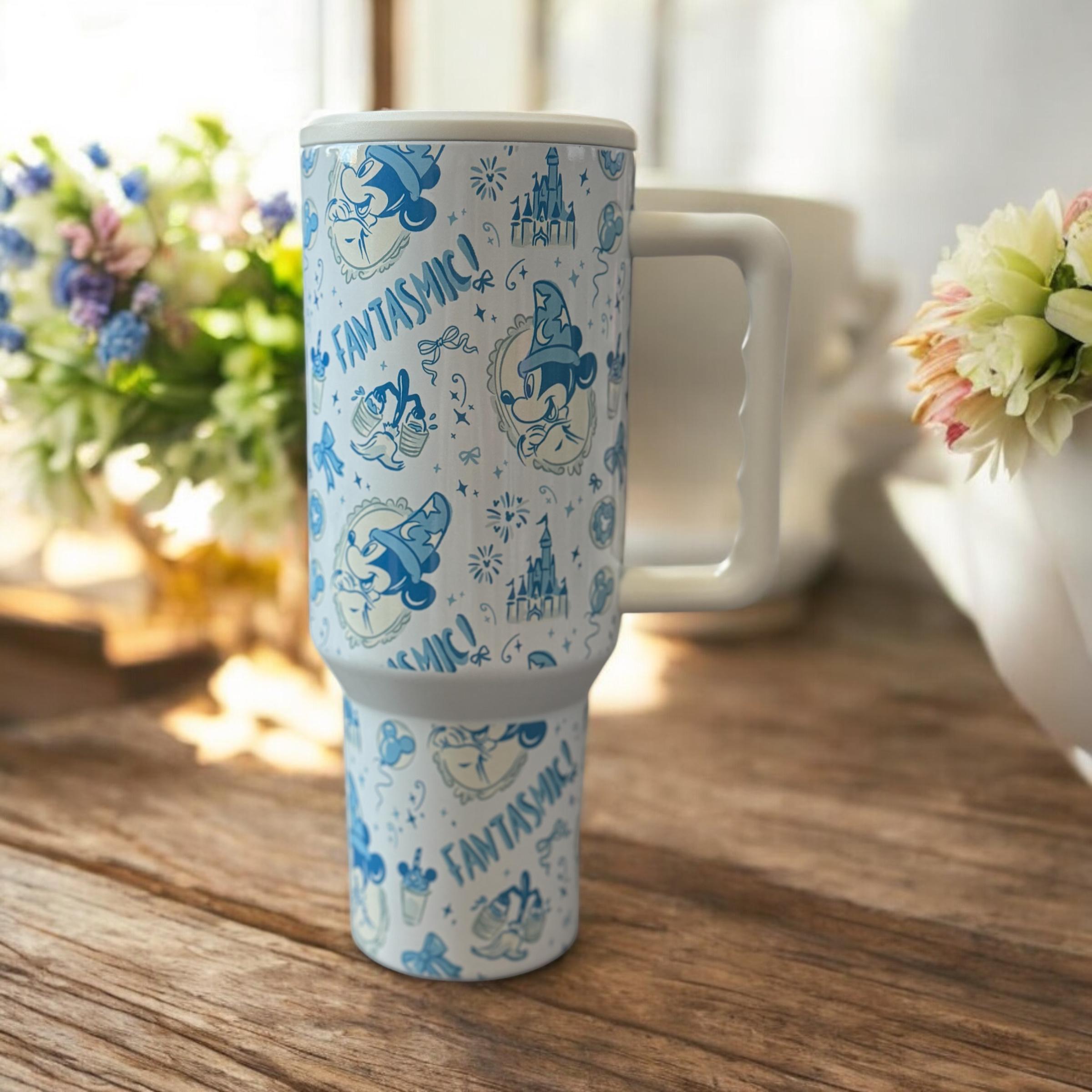 Disney Fantasmic Mickey Simple Modern Style Tumbler