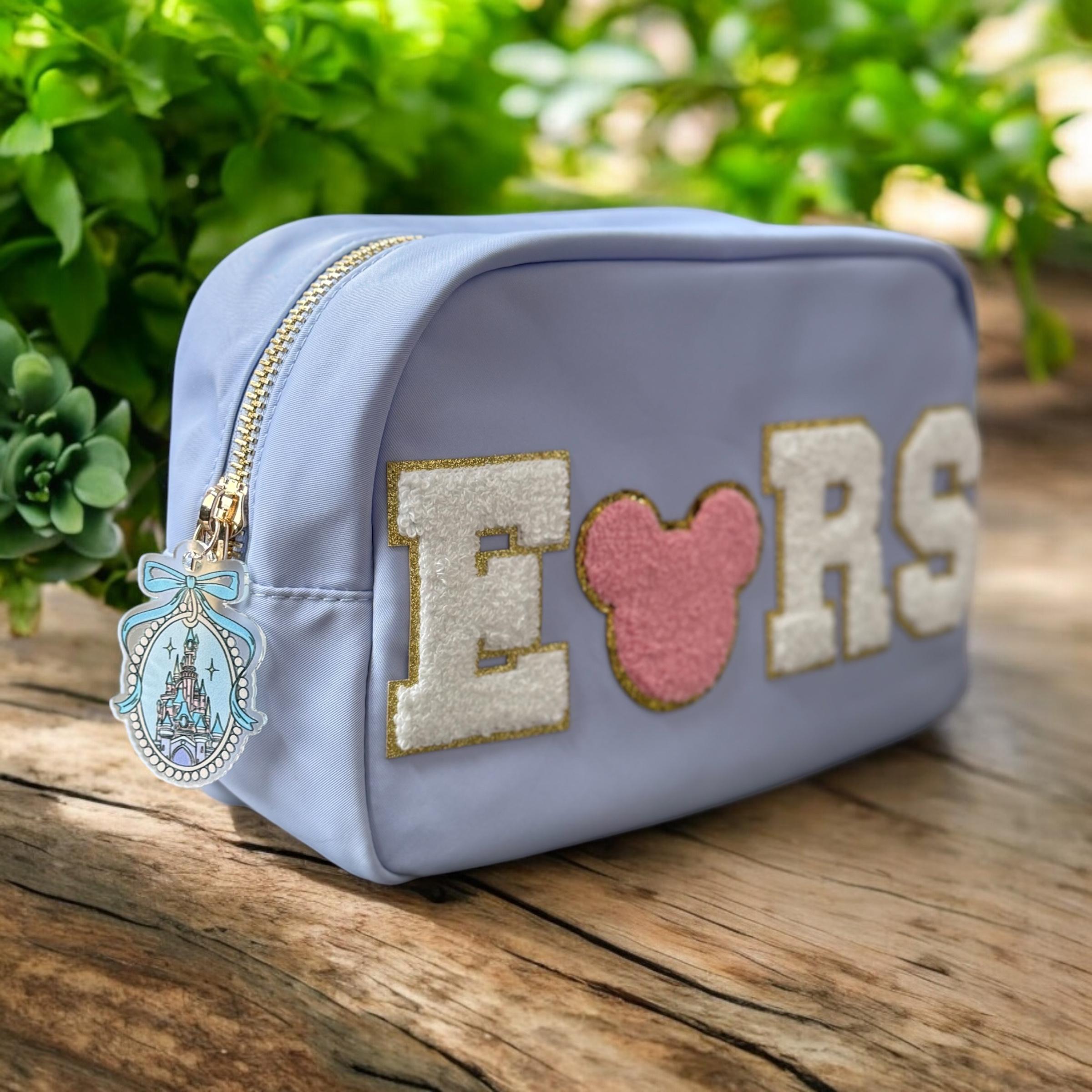 Disney Mickey Minnie Ears Bag Travel Cosmetic Bag