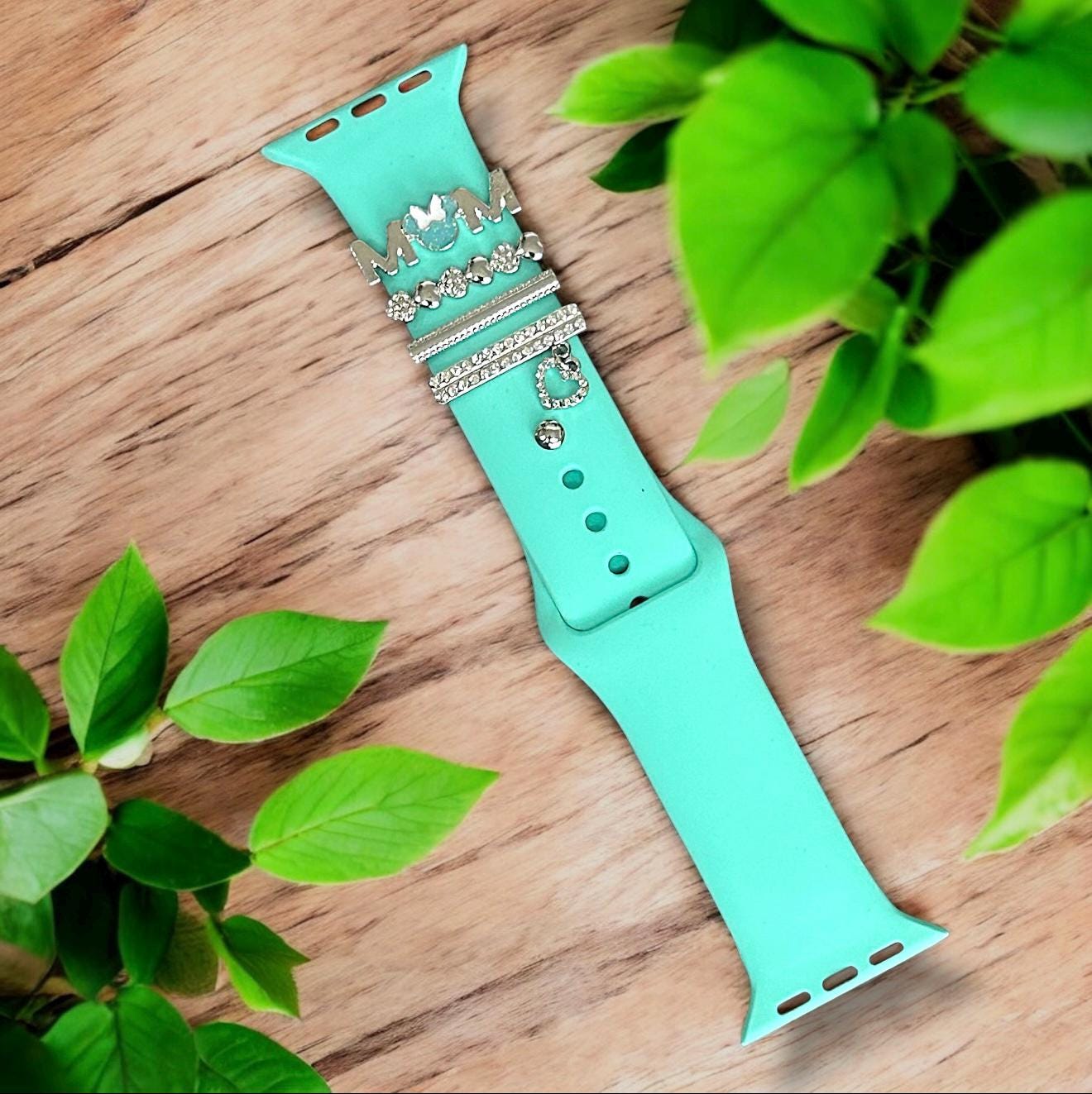 Disney Mickey Mom Apple Watch Band With Charms