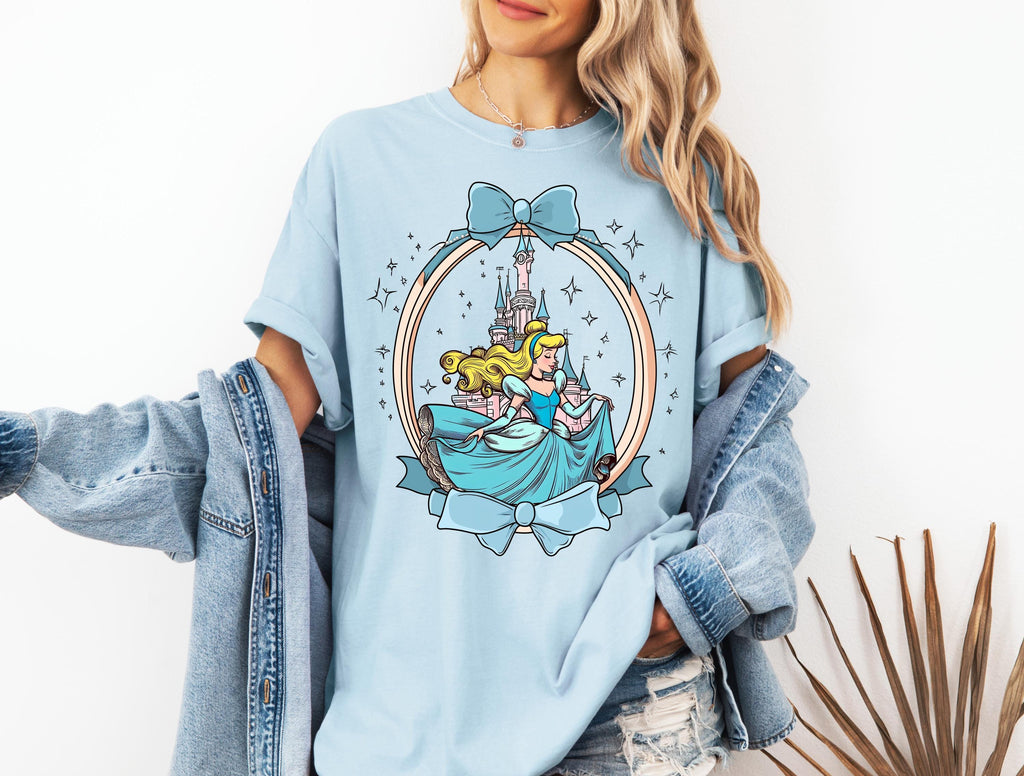 Disney Cinderella Coquette T-Shirt Comfort Colors Shirt