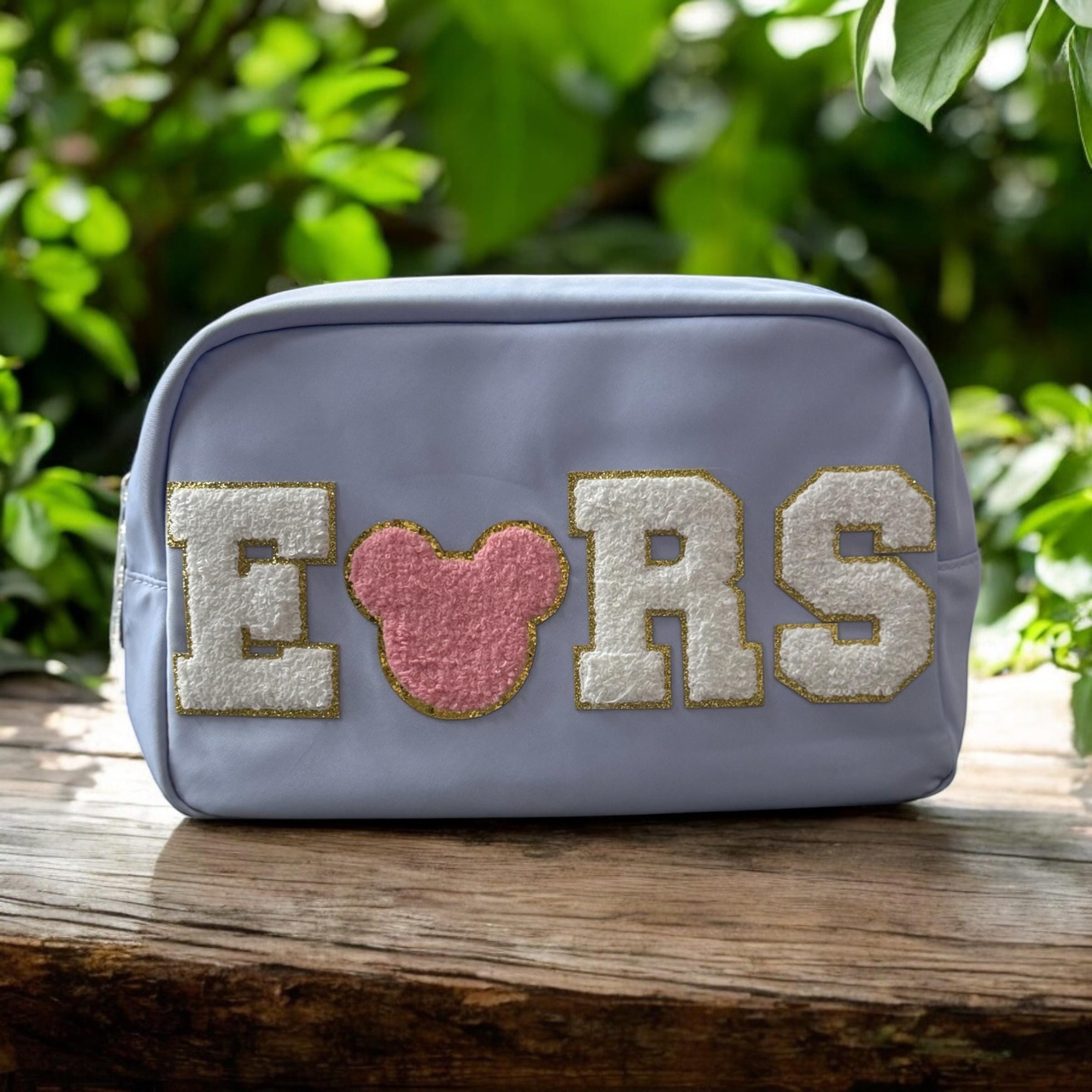 Disney Mickey Minnie Ears Bag Travel Cosmetic Bag