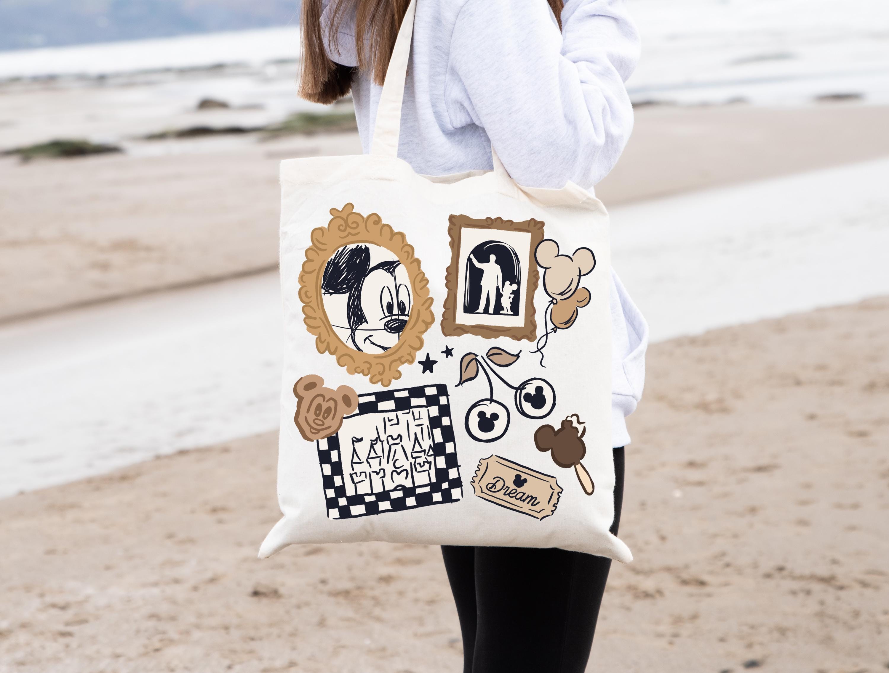 Disney Mickey Tote Bag Retro Mouse Coquette