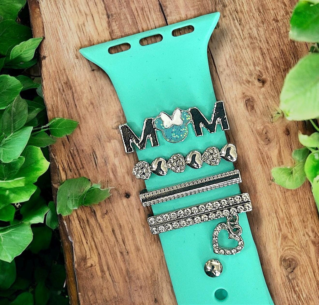 Disney Mickey Mom Apple Watch Band With Charms