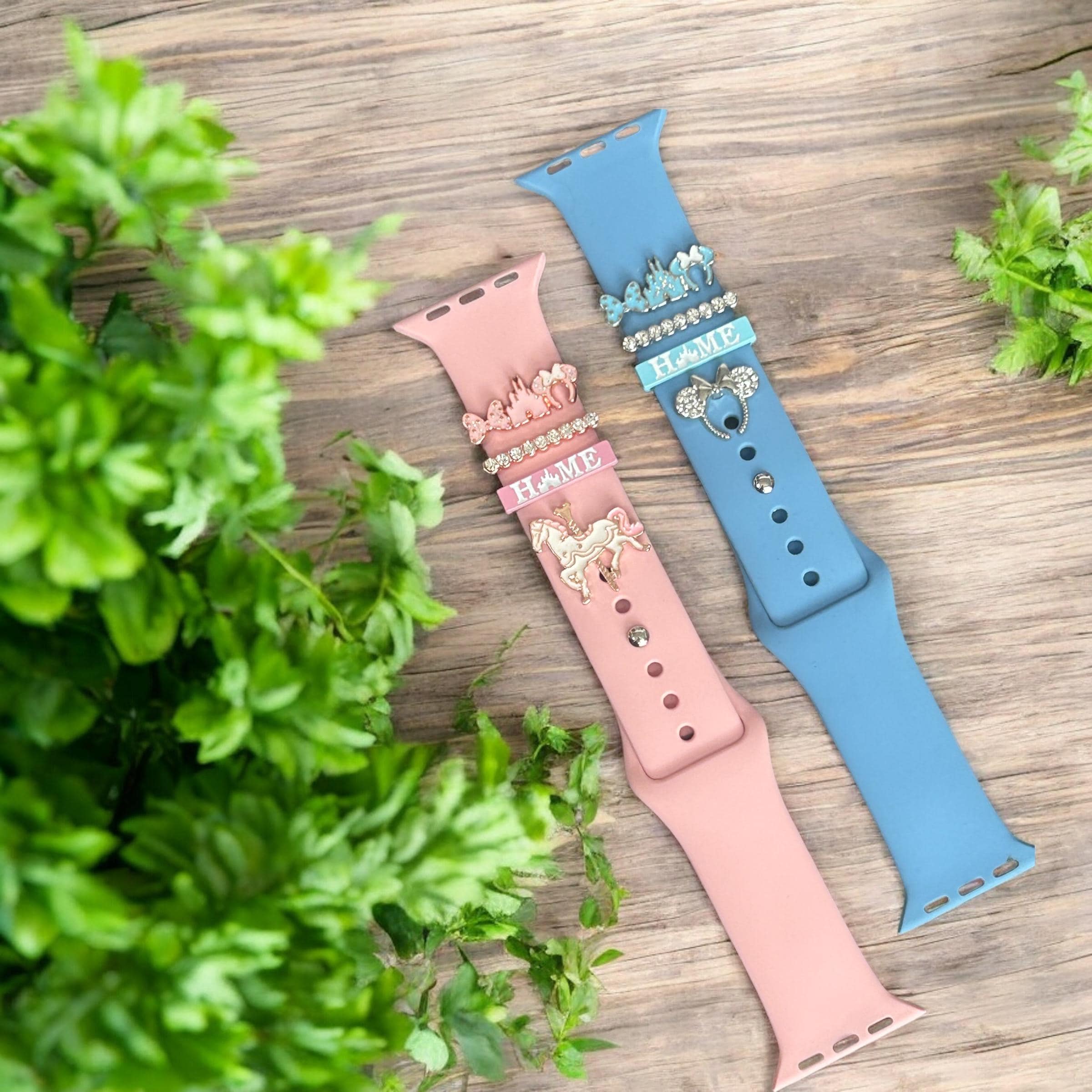 Disney Icons HOME Apple Watch Band With Charms