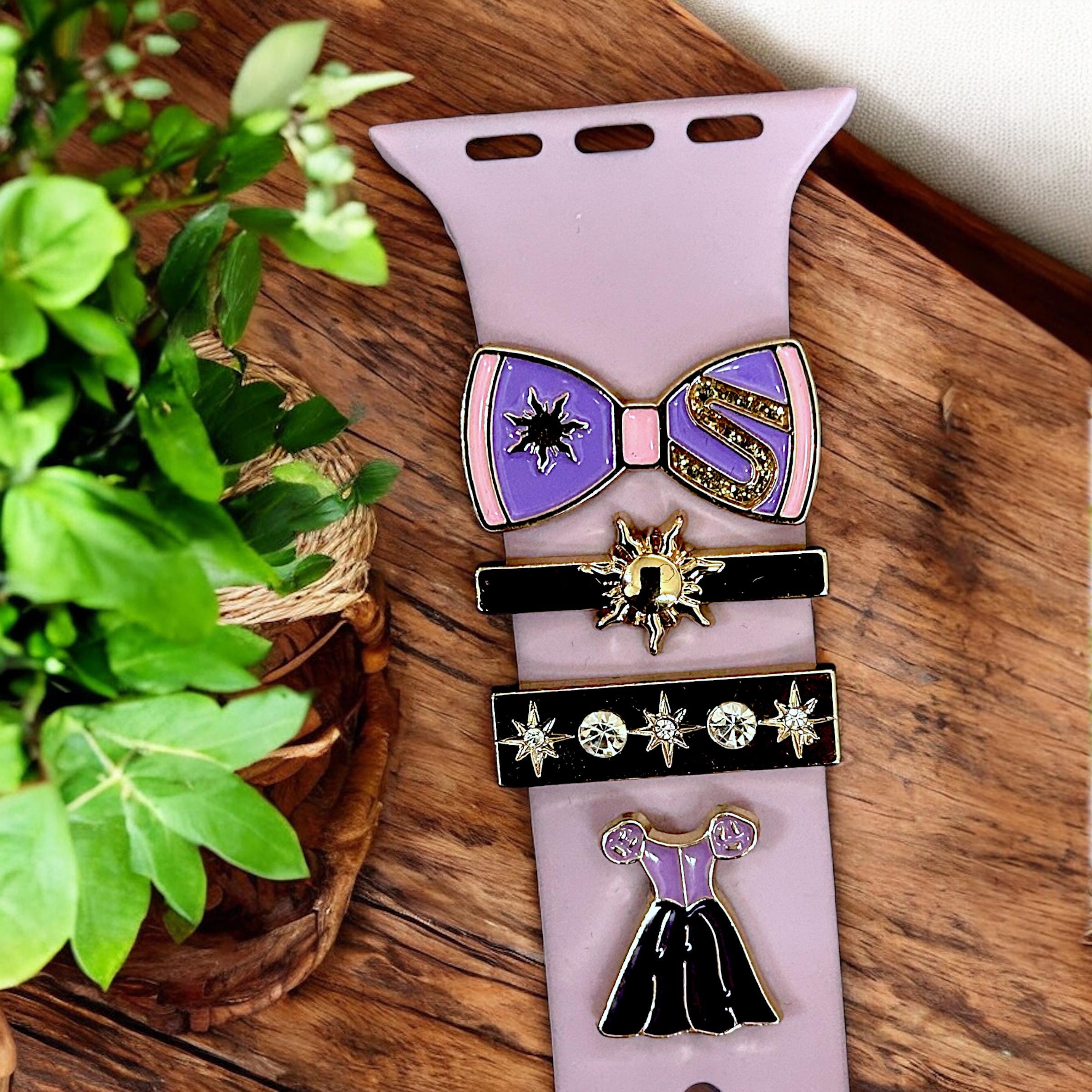 Disney Princess Rapunzel Apple Watch Band With Charms