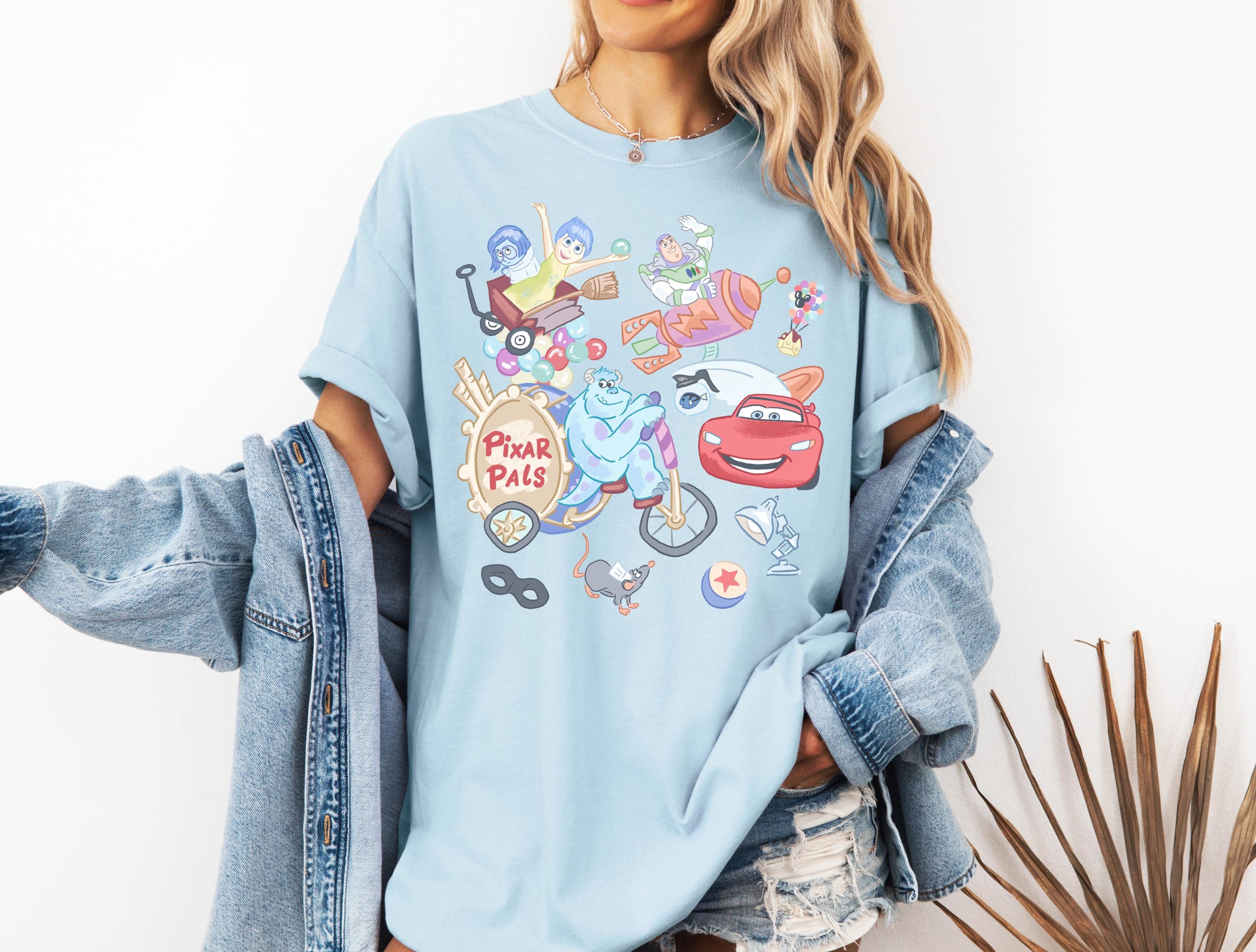 Disney Pixar Cars Monsters Comfort Colors T-Shirt