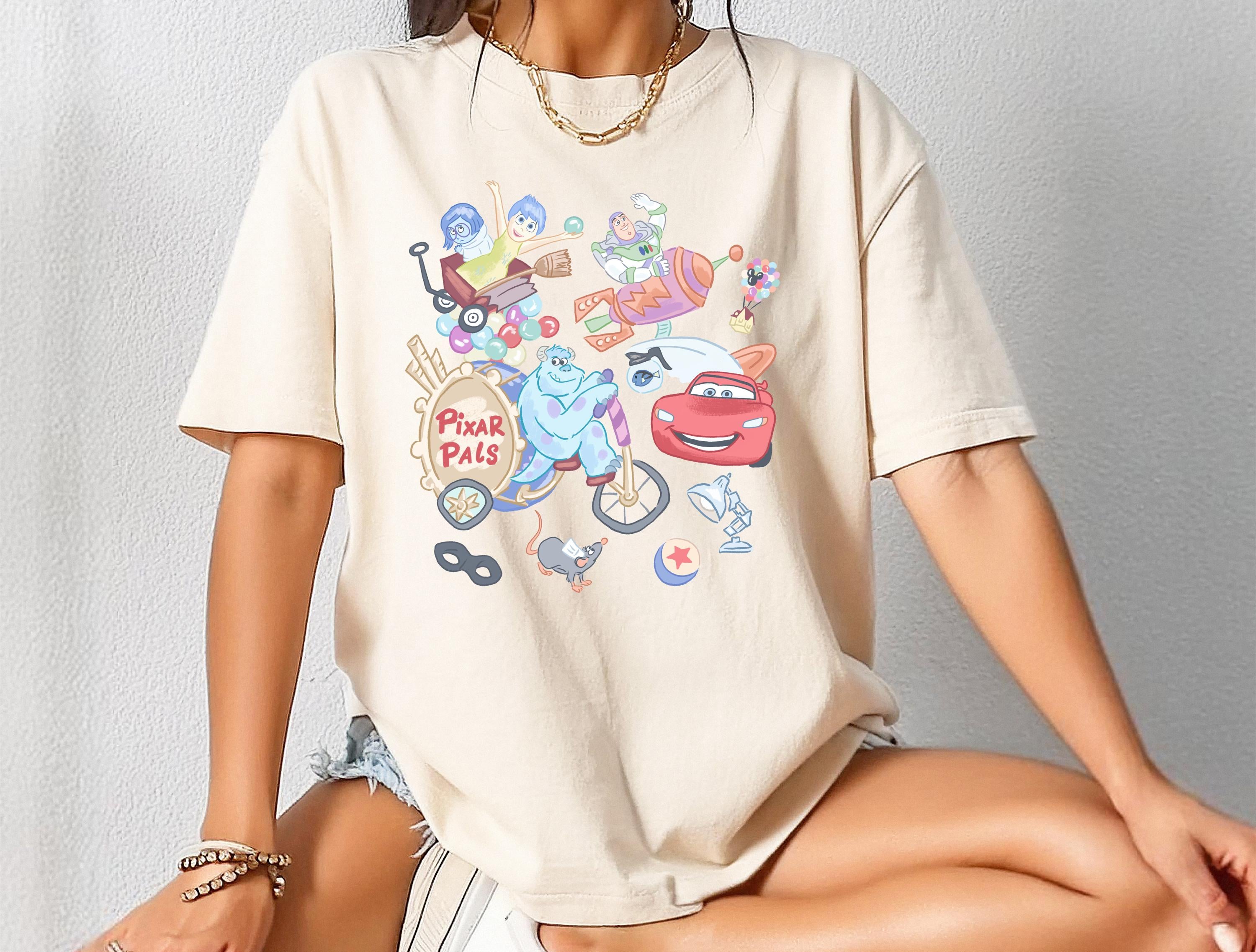 Disney Pixar Cars Monsters Comfort Colors T-Shirt