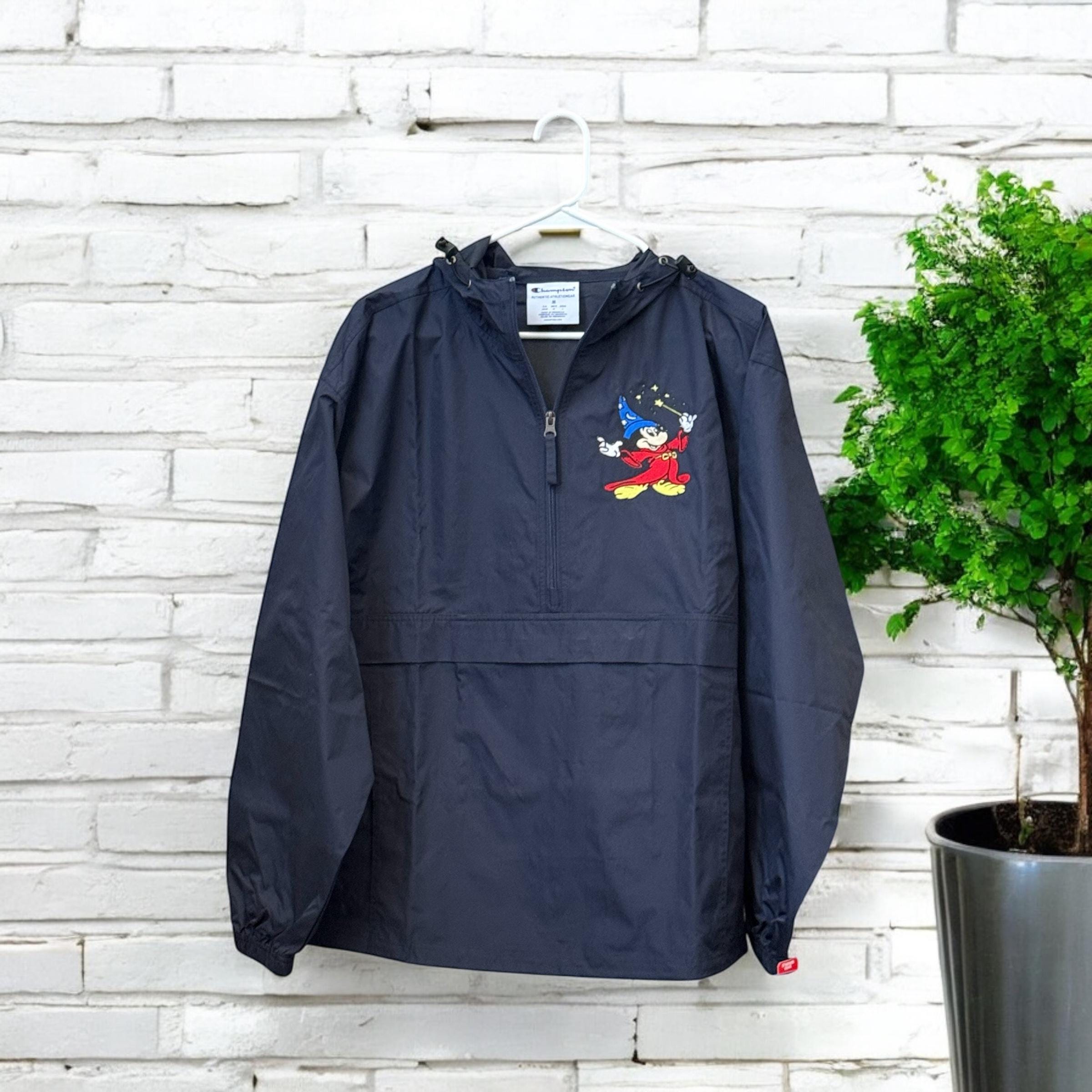 Disney Mickey Fantasmic Anorak Windbreaker Champion Jacket