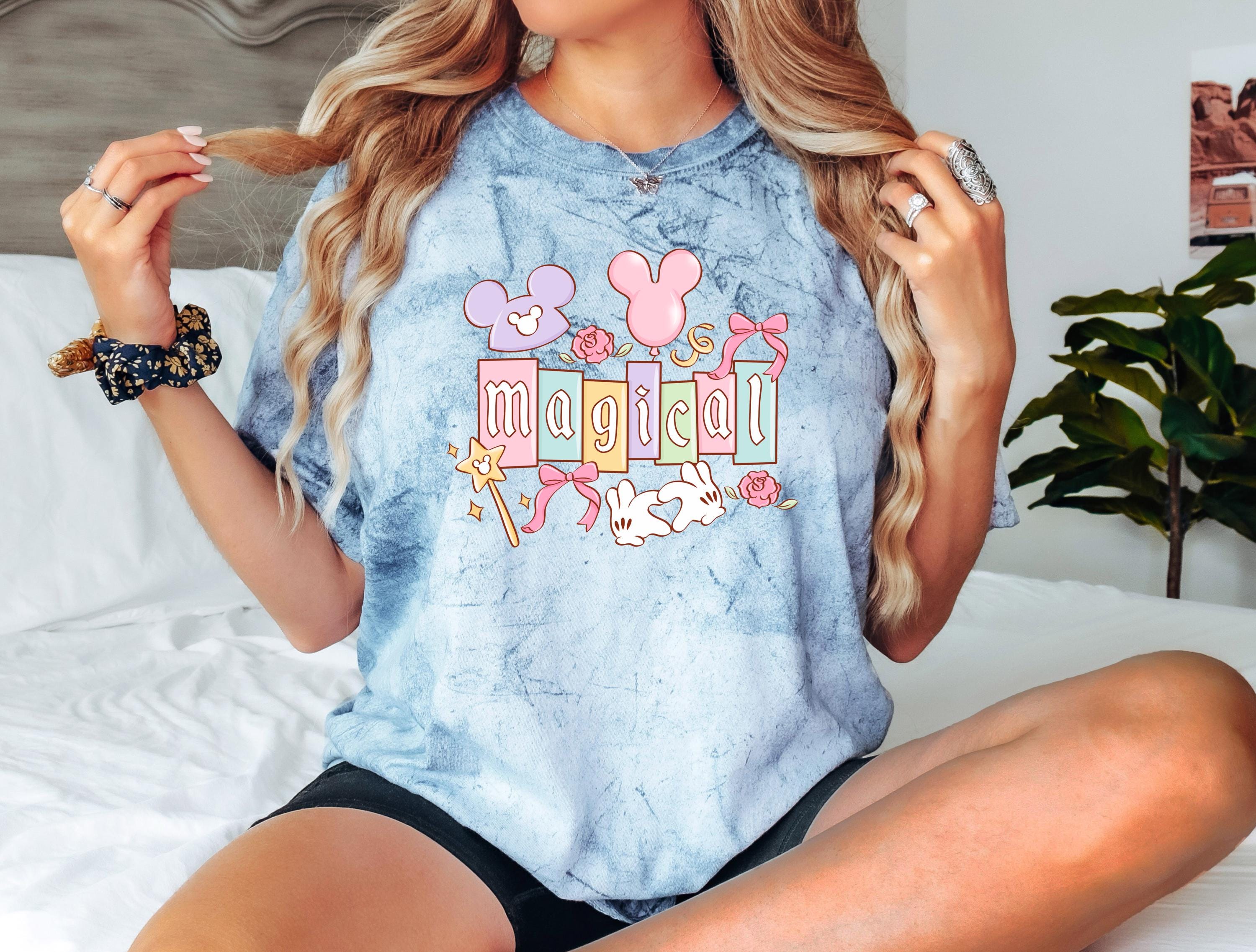 Disney Mickey Park Icons Snacks T-Shirt Comfort Color Shirt