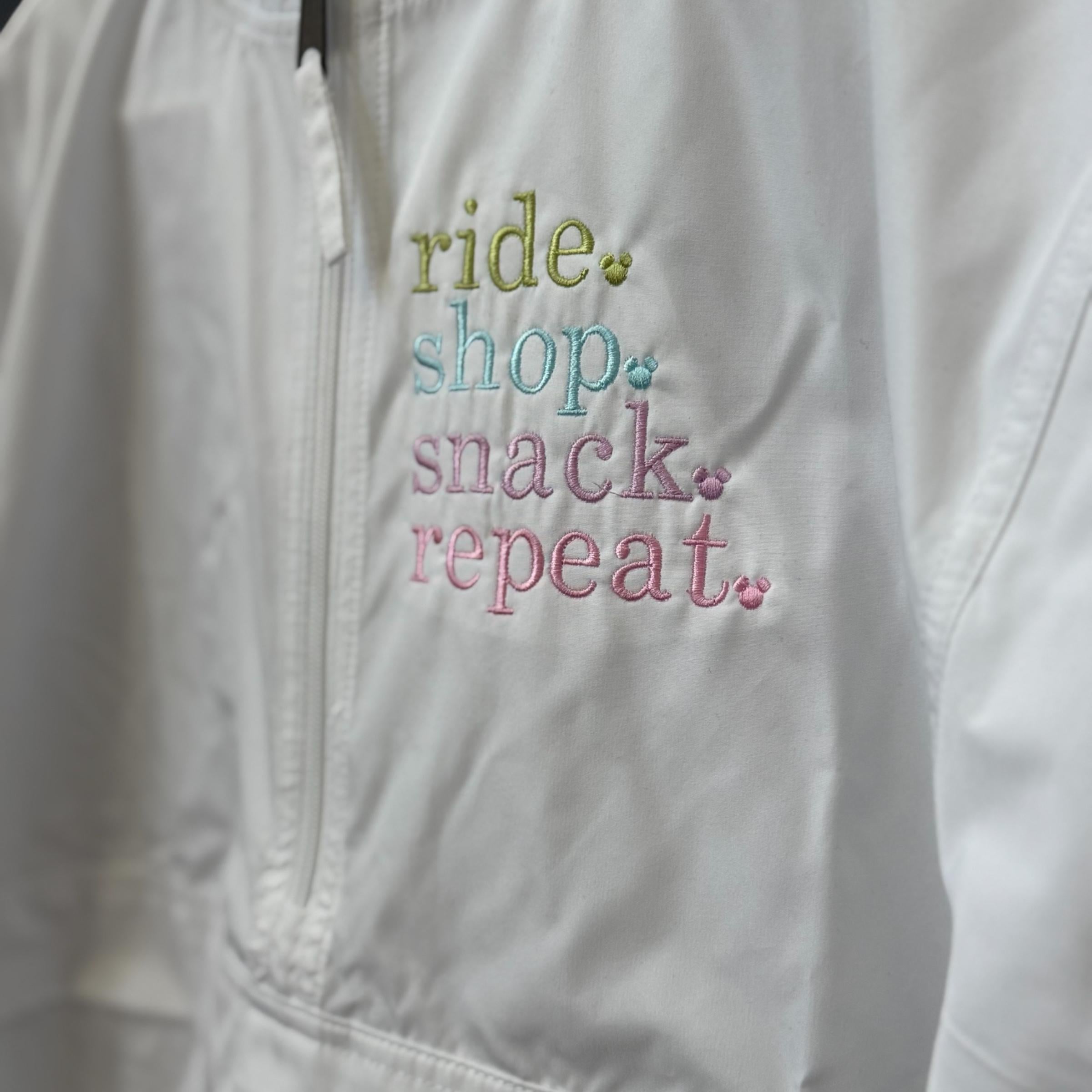 Disney Inspired Park Icons Windbreaker Jacket Champion Anorak