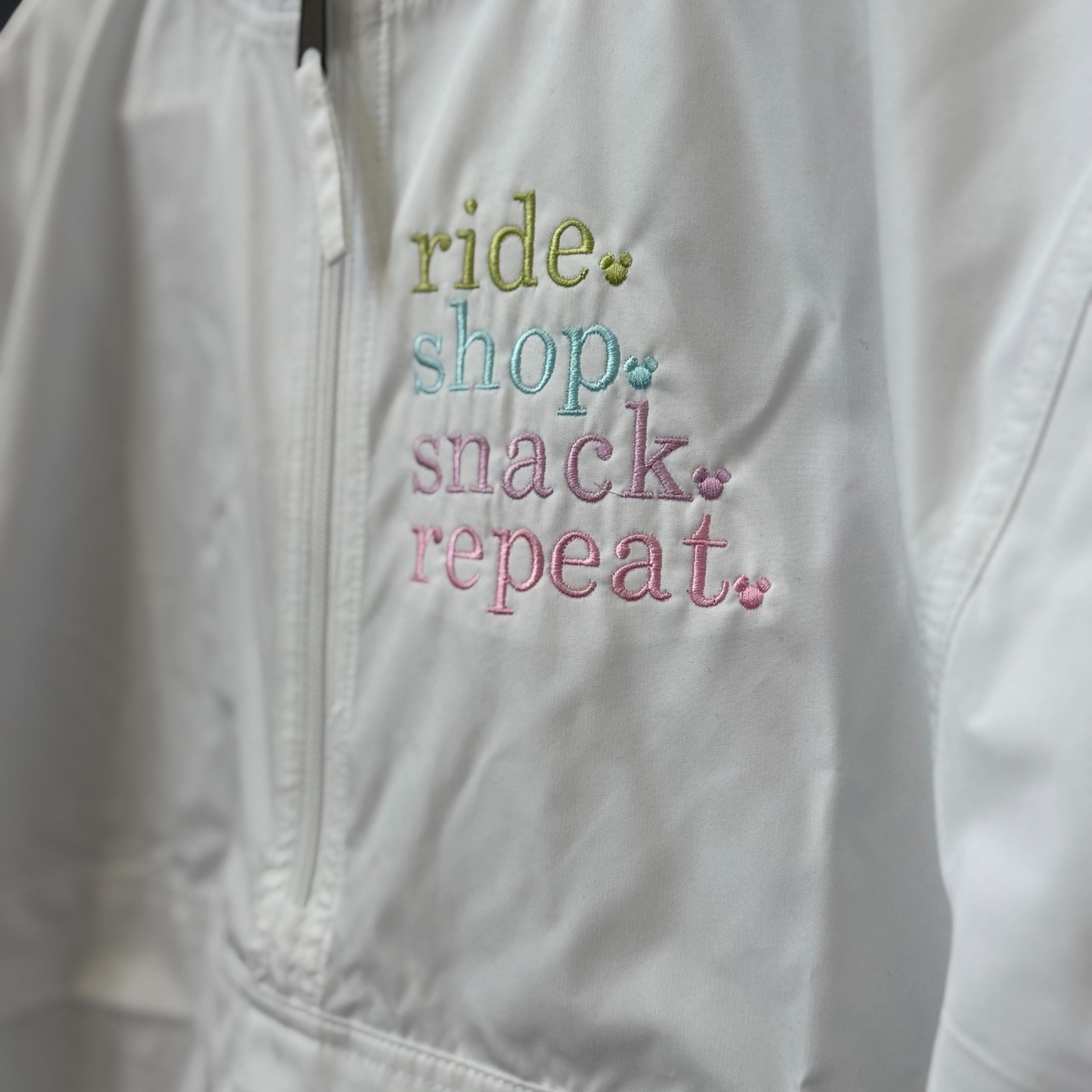 Disney Inspired Park Icons Windbreaker Jacket Champion Anorak
