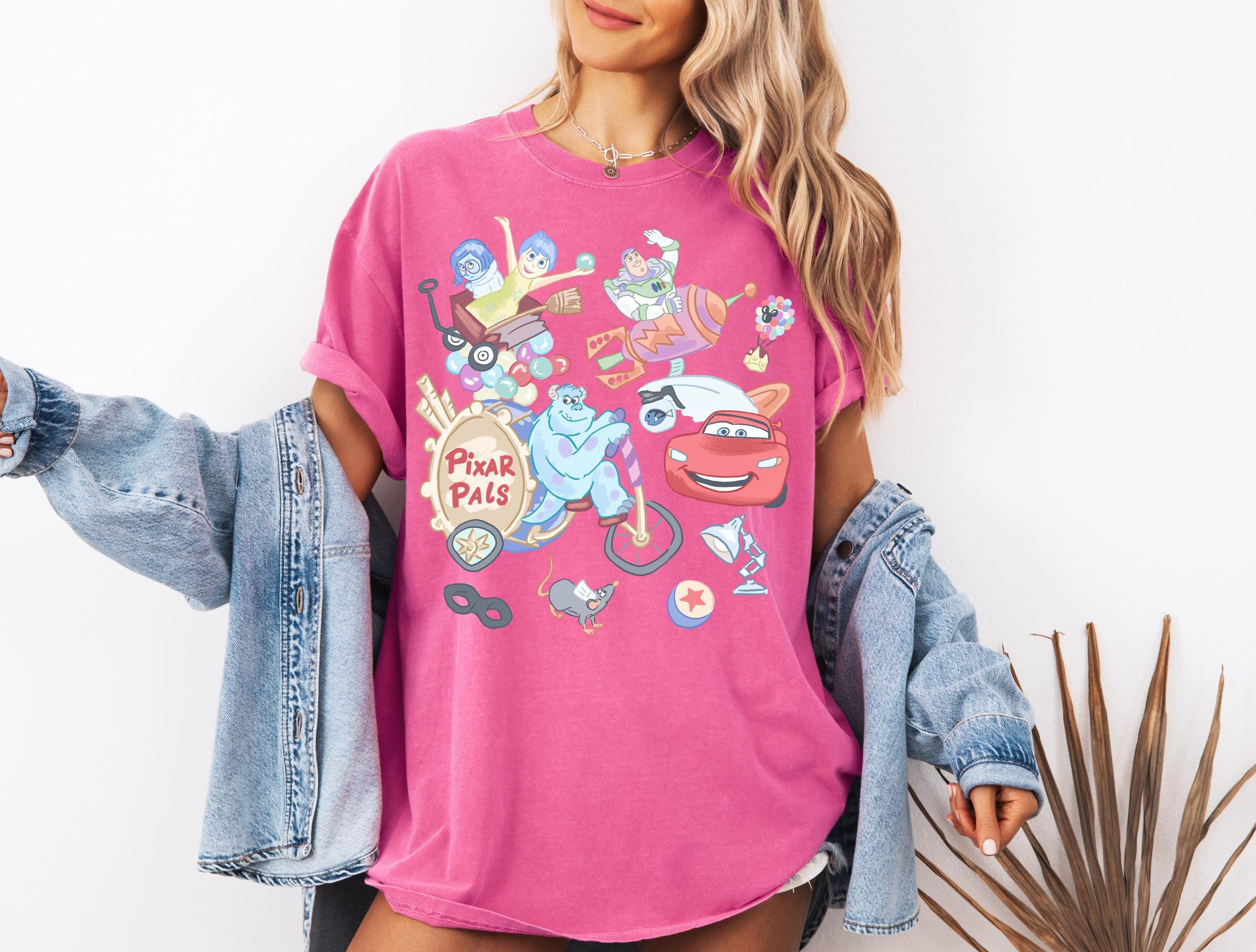Disney Pixar Cars Monsters Comfort Colors T-Shirt