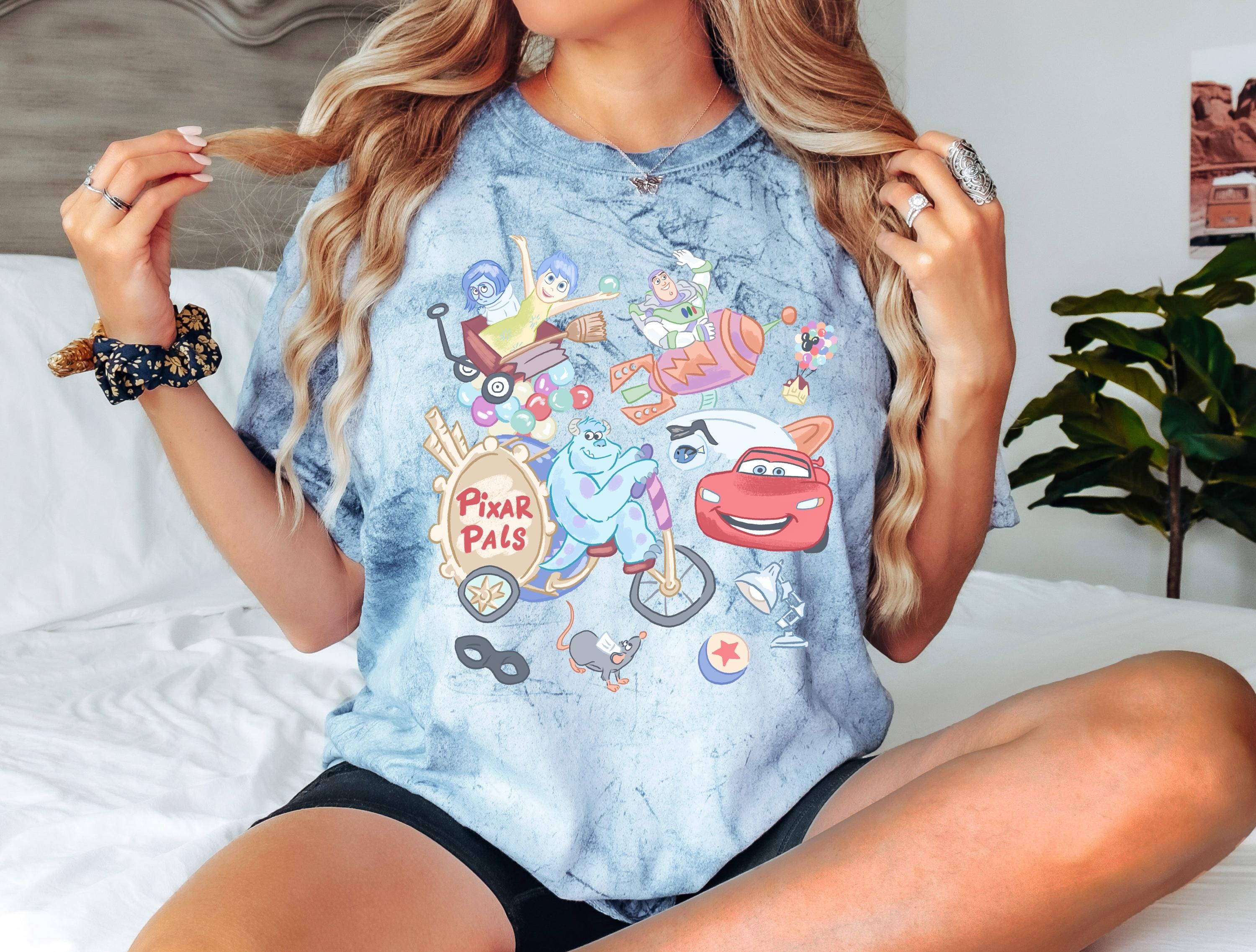 Disney Pixar Cars Monsters Comfort Colors T-Shirt