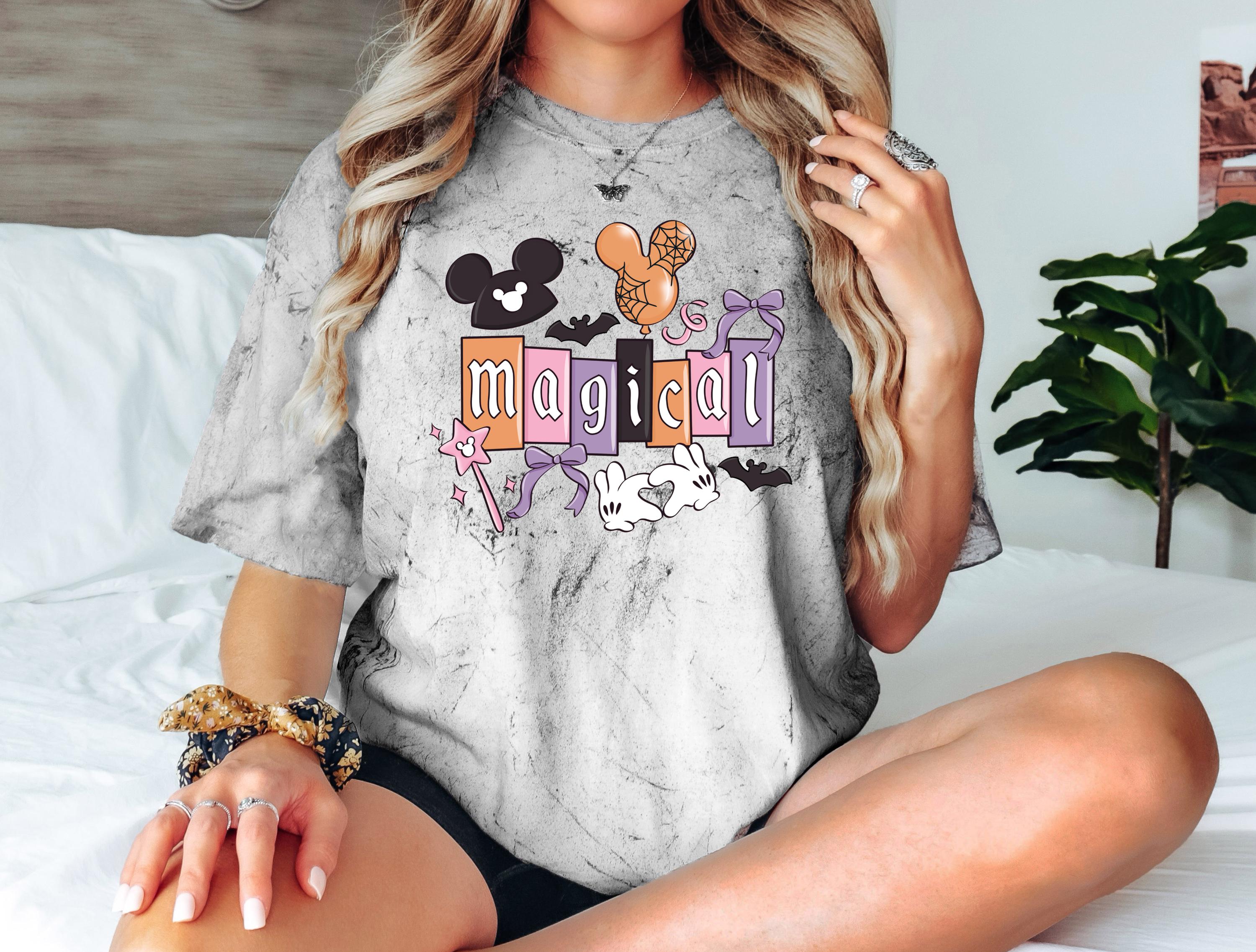 Disney Mickey Magical Halloween Comfort Color T-Shirt
