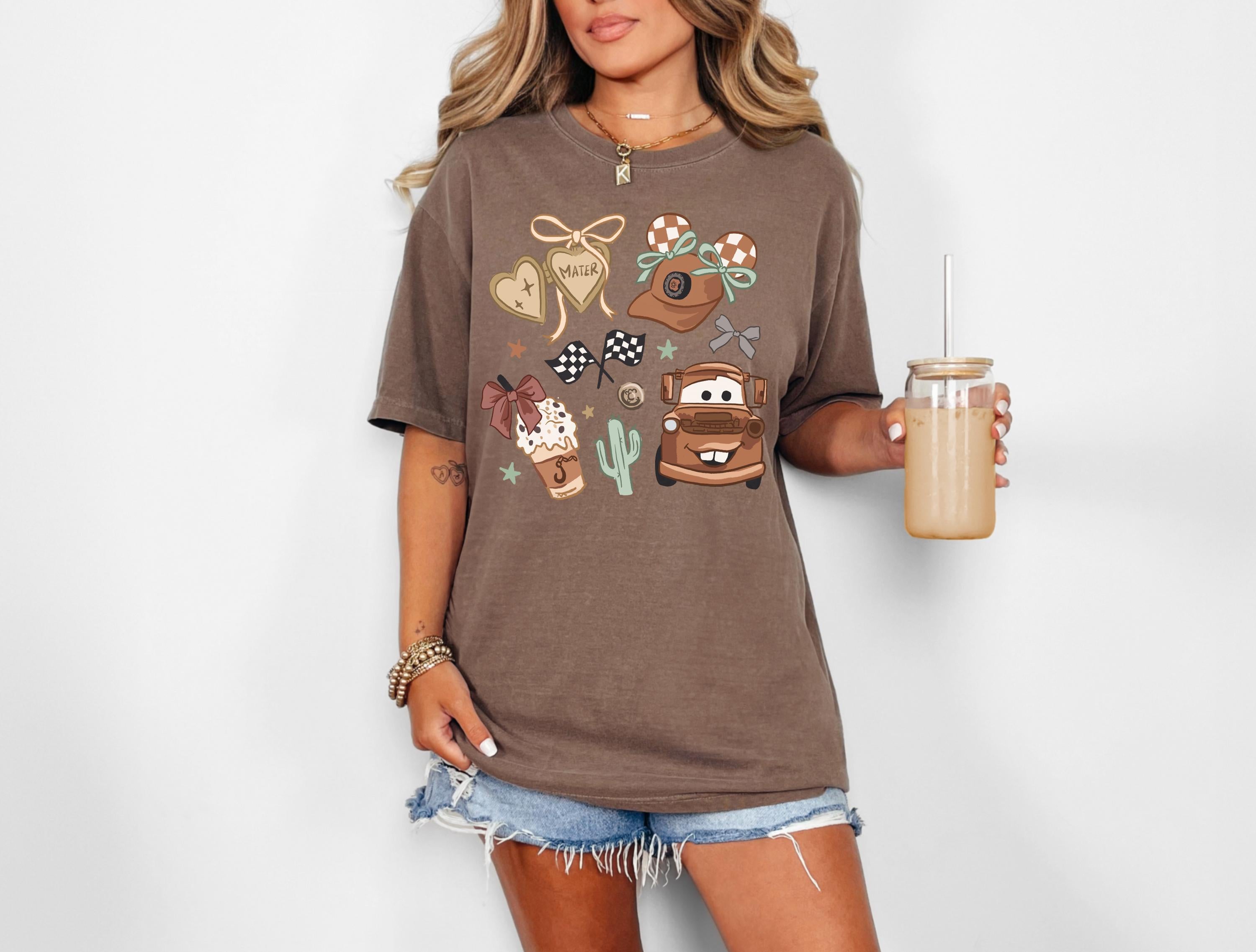 Disney Cars Mater Comfort Color T-Shirt