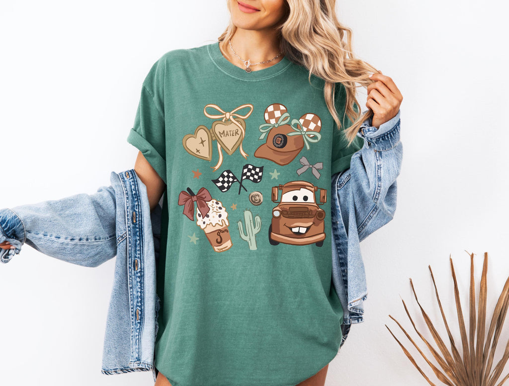 Disney Cars Mater Comfort Color T-Shirt