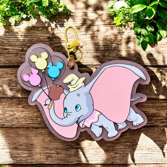 Magical Dumbo Keychain Bag Tag