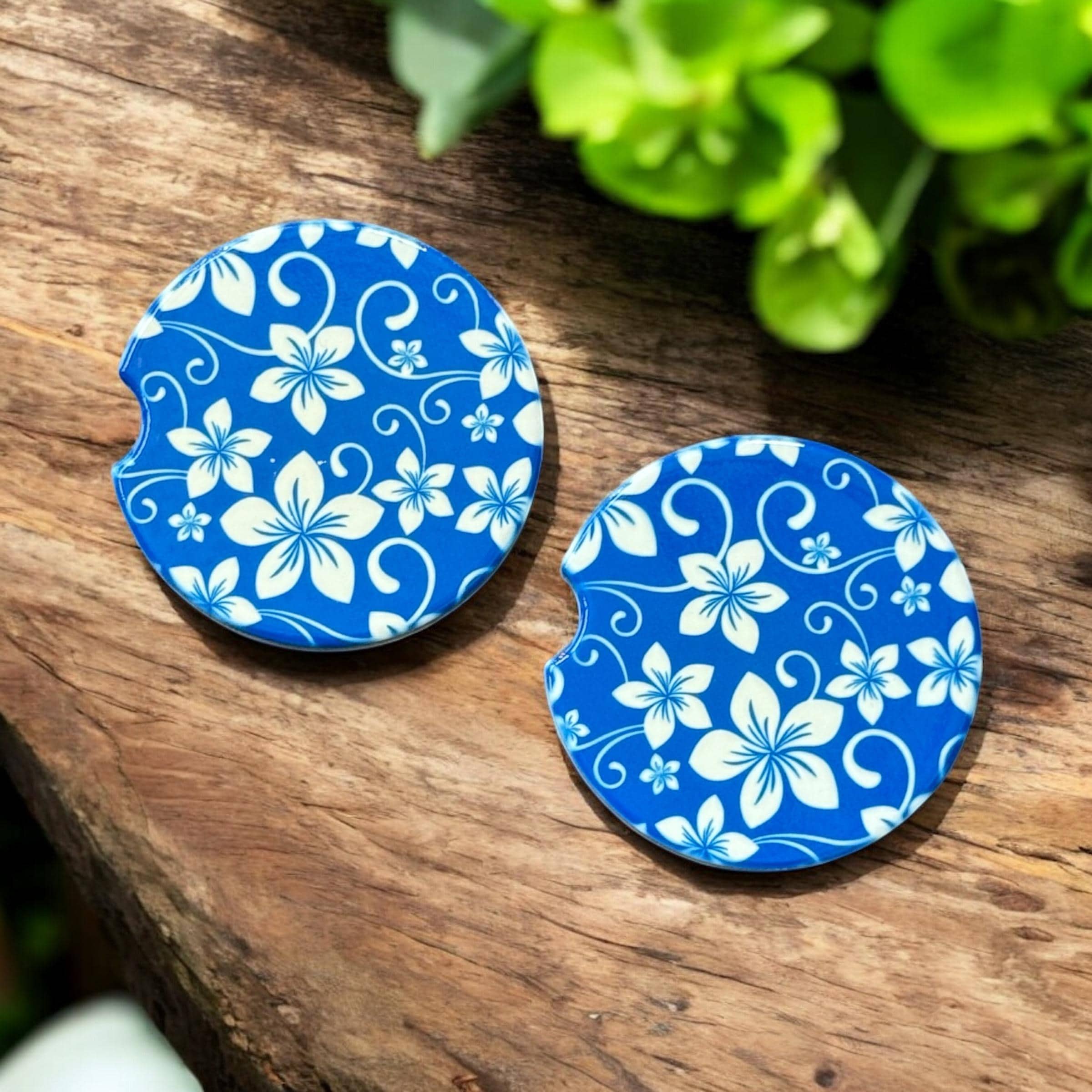 Disney Stitch Ceramic Car Coaster Set of 2