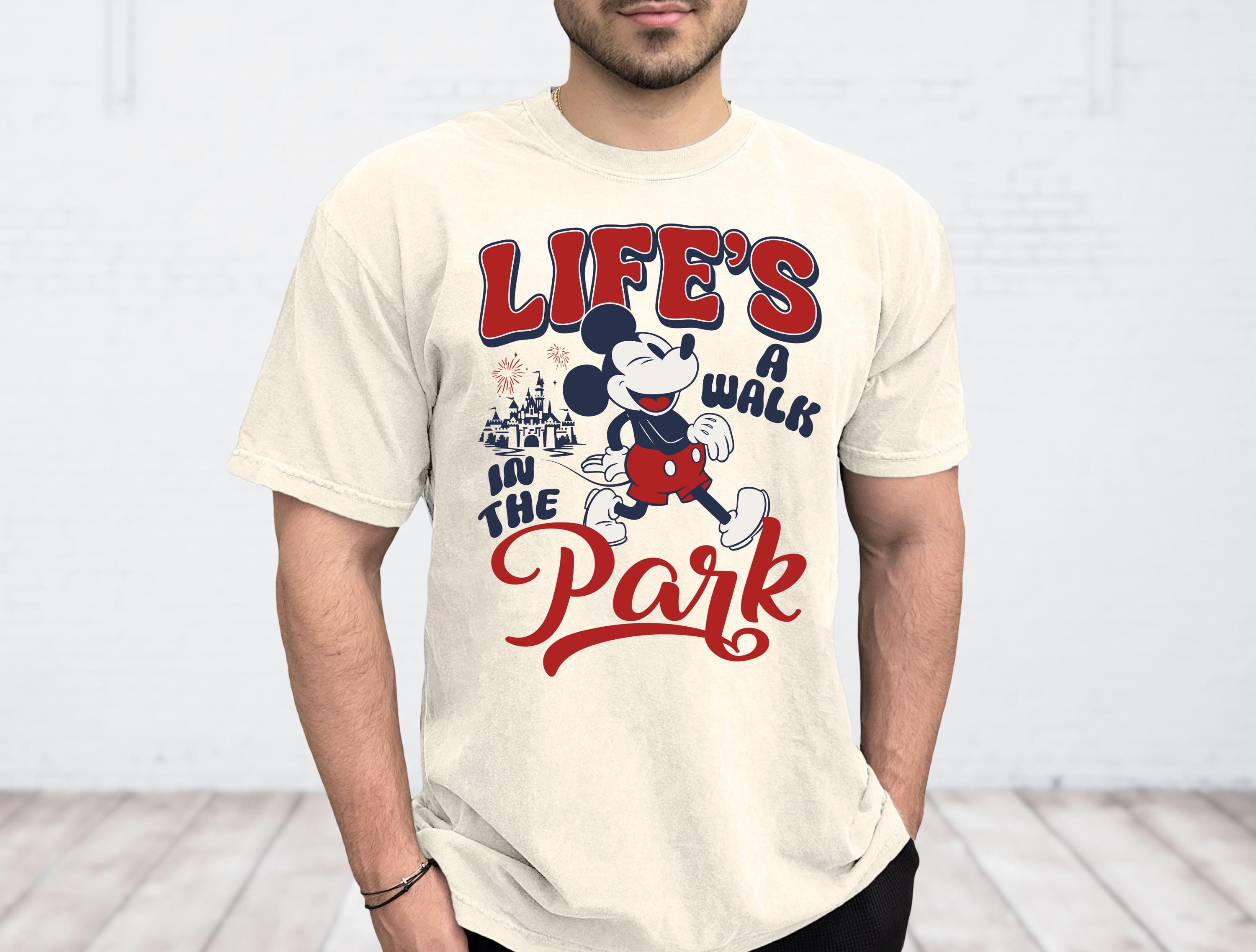 Disney Mickey Comfort Color T-Shirt Vacation Park Tee