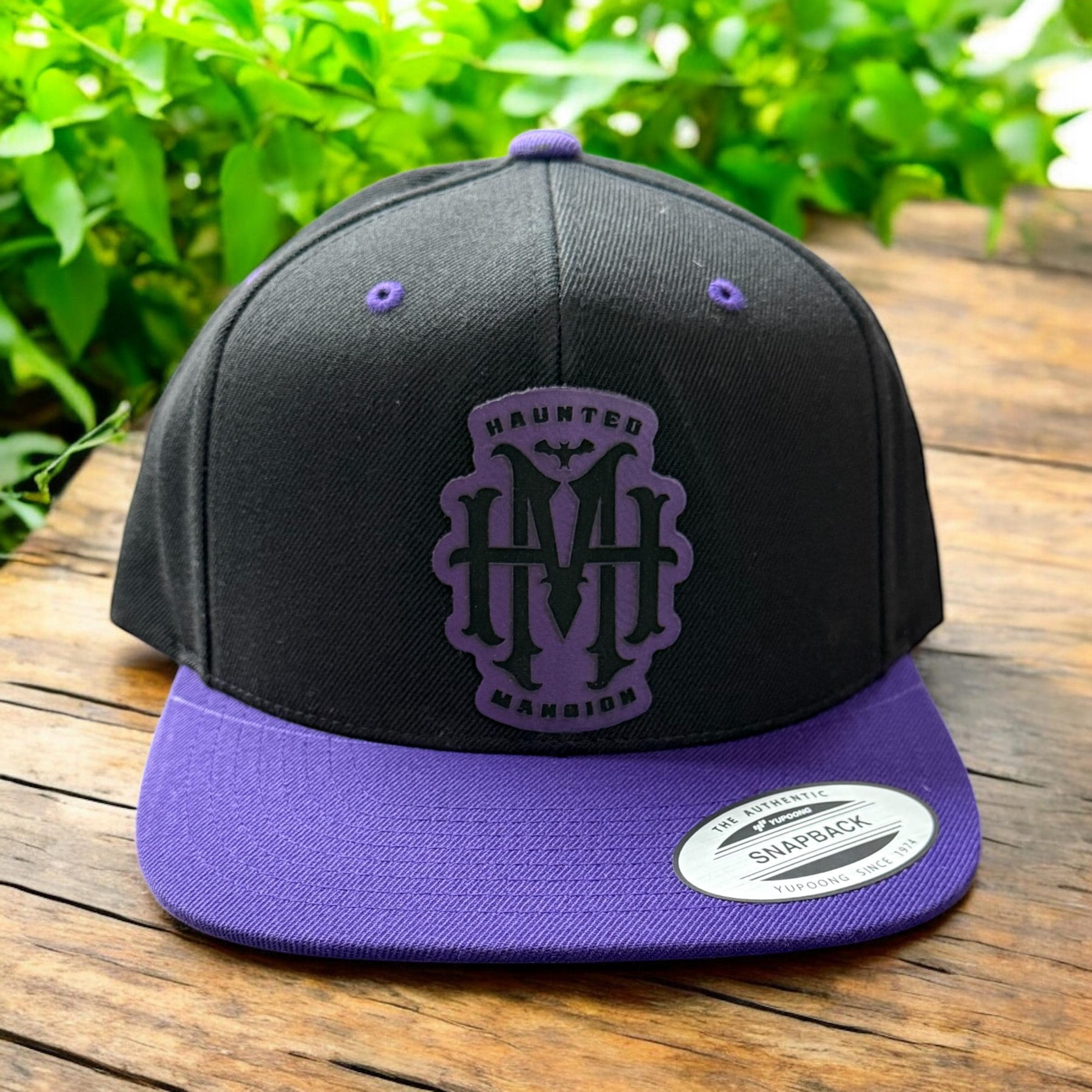 Disney Haunted Mansion Trucker Hat Snapback Adjustable
