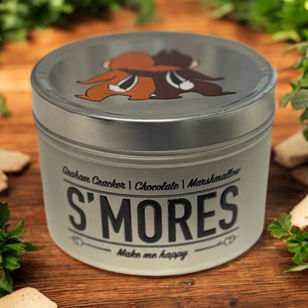 Disney Chip Dale Smores Candle Camping Candle Tin