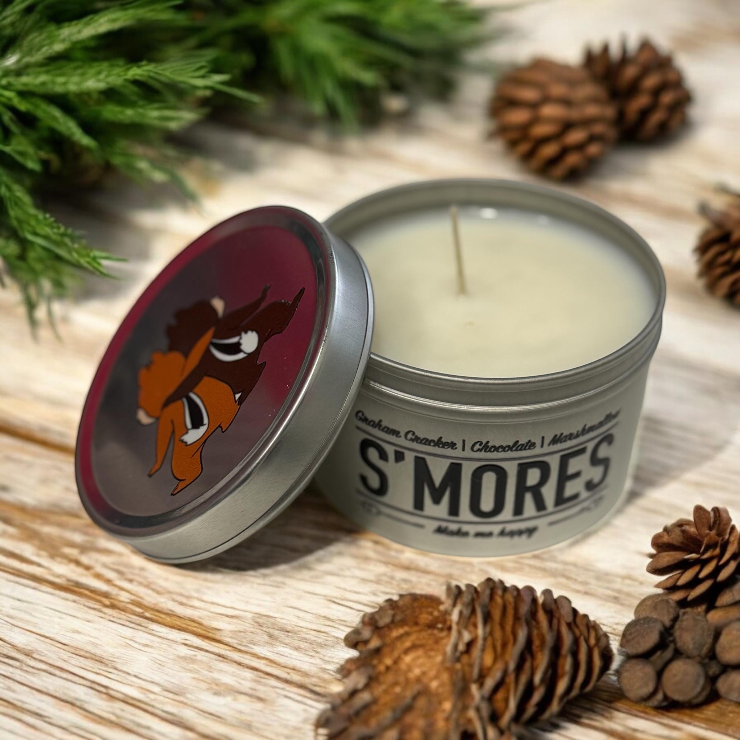 Disney Chip Dale Smores Candle Camping Candle Tin
