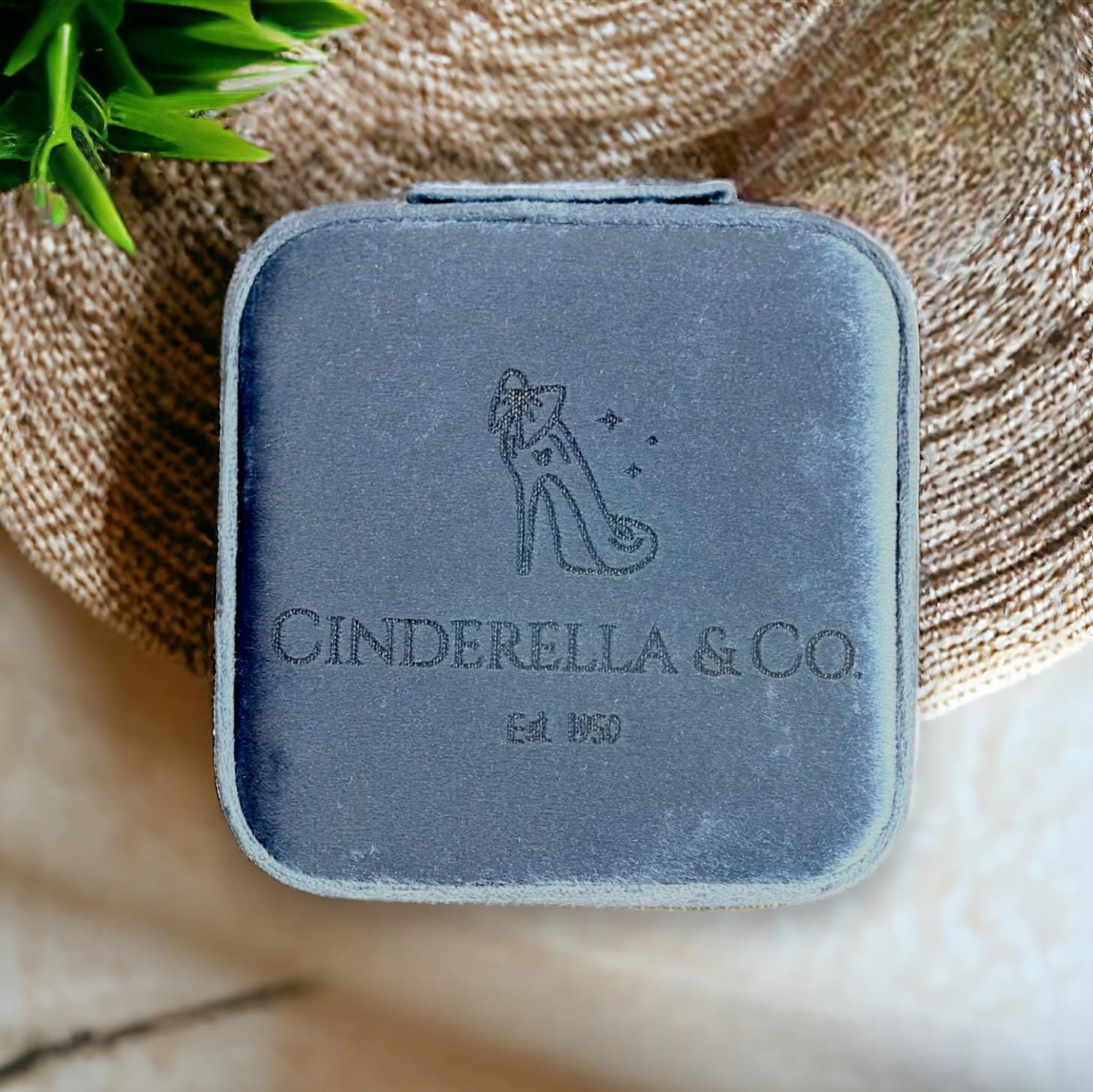 Disney Cinderella Velvet Jewelry Box