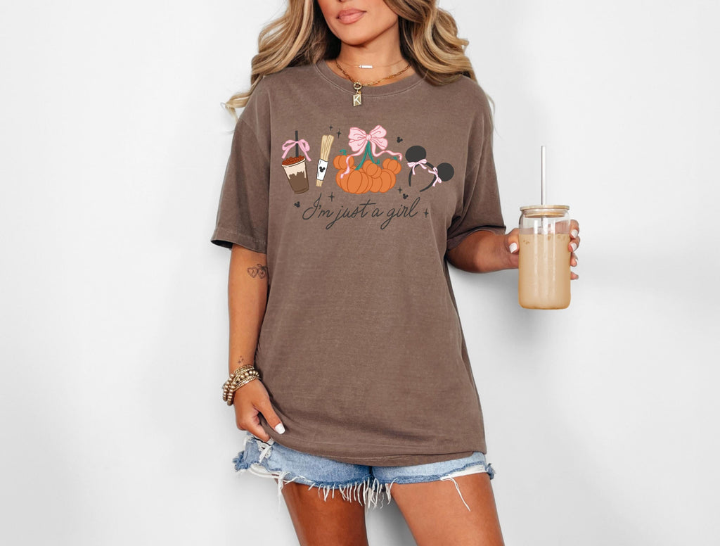 Disney Mickey Fall Coquette Shirt Comfort Color Tee