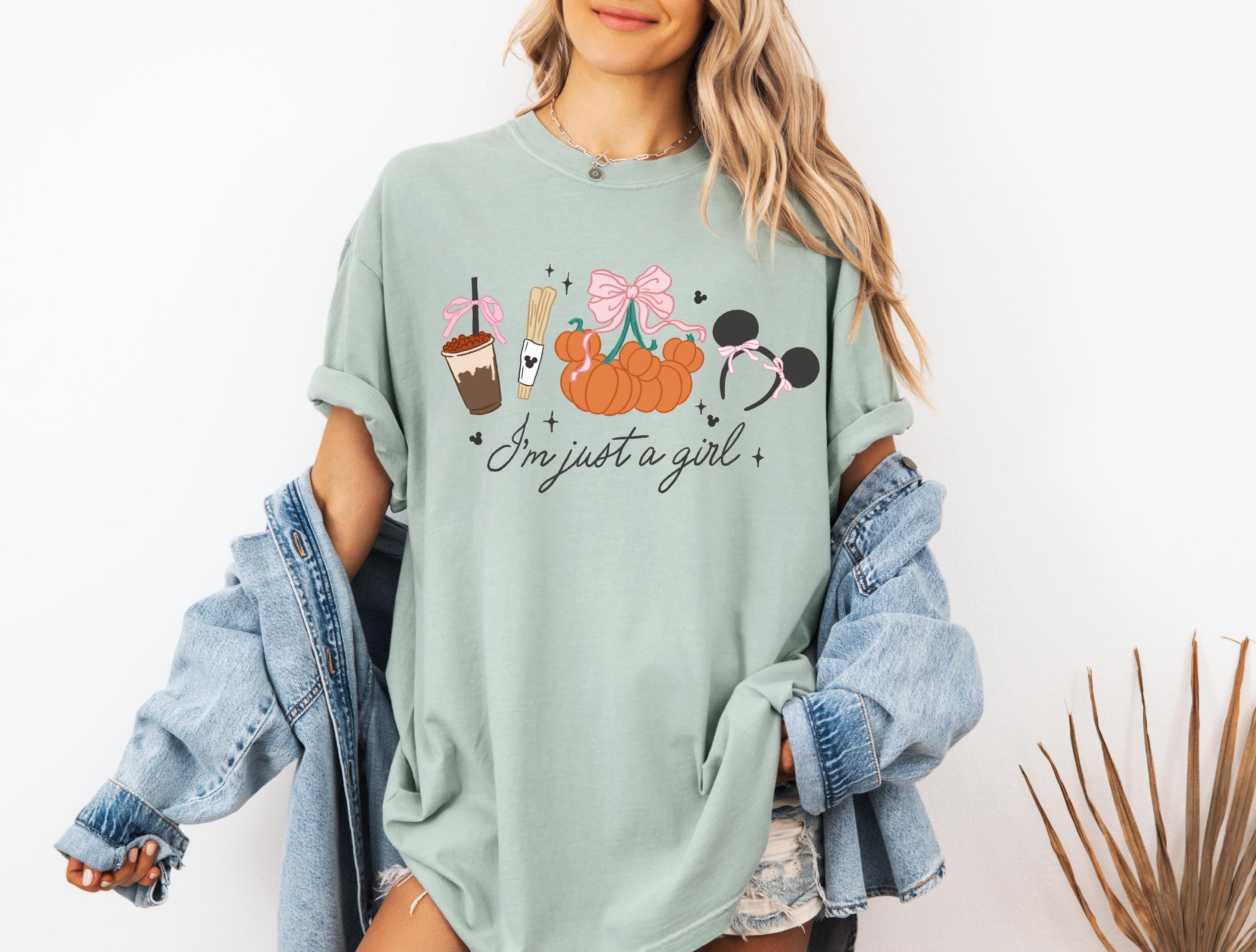 Disney Mickey Fall Coquette Shirt Comfort Color Tee