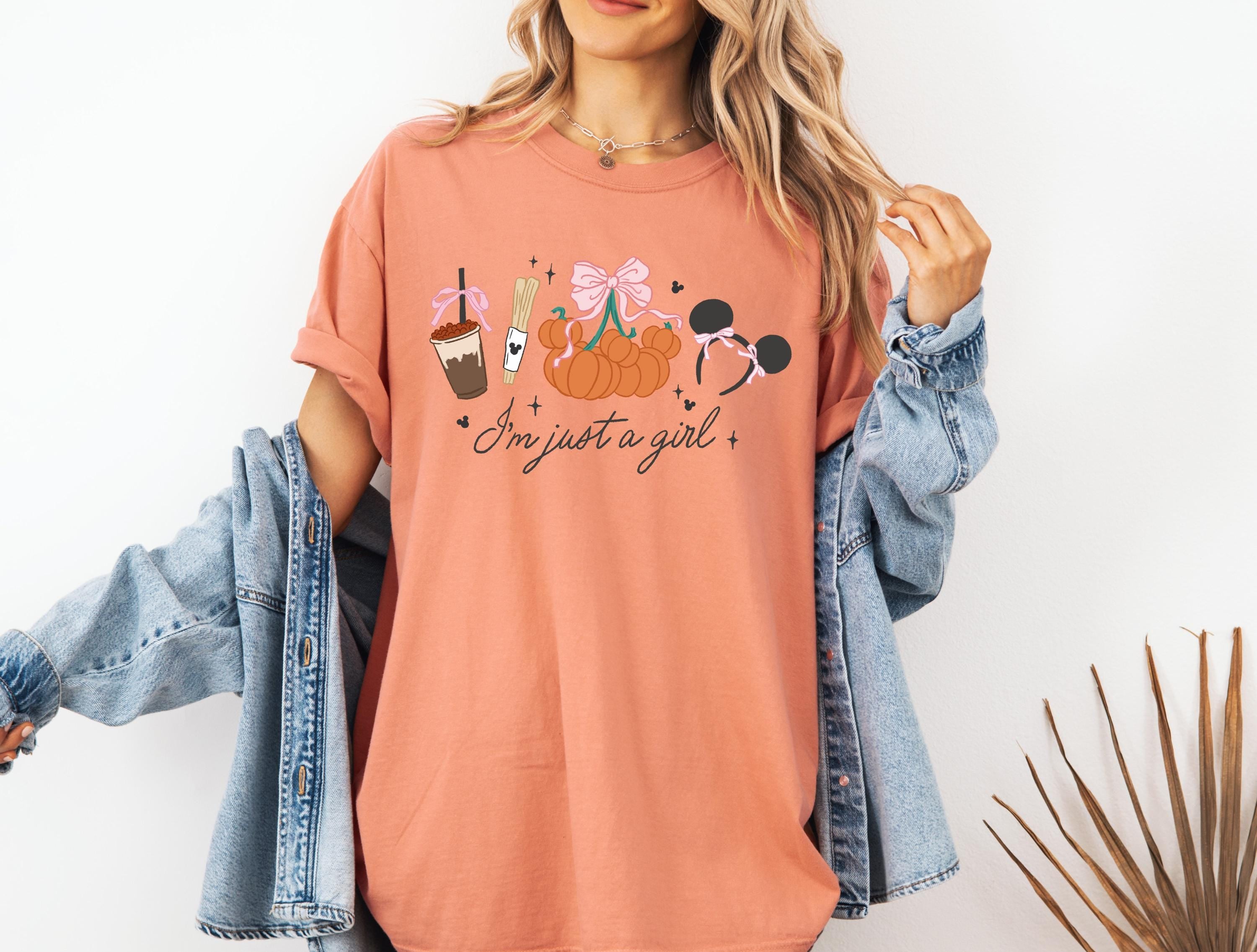 Disney Mickey Fall Coquette Shirt Comfort Color Tee