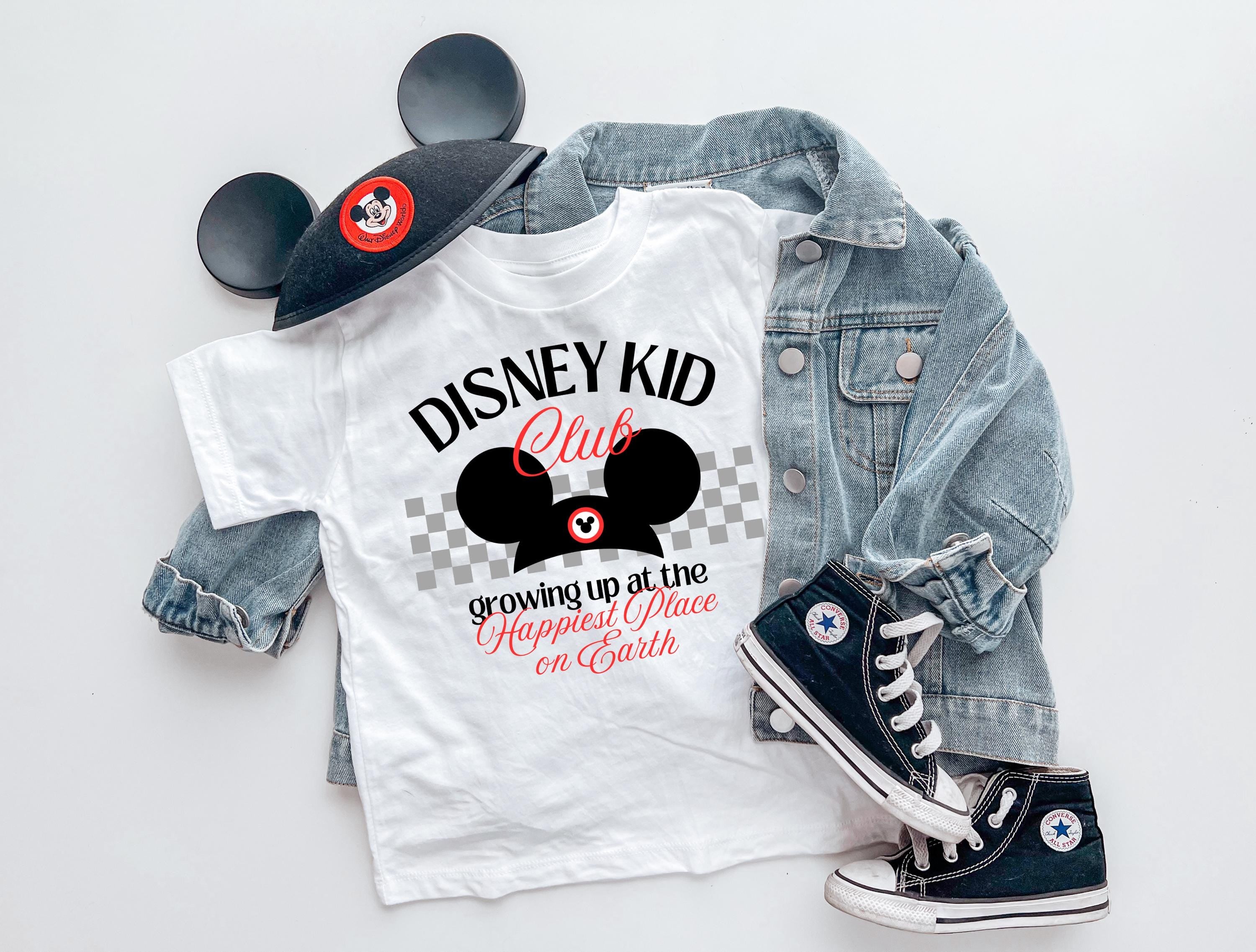 Disney Mickey Minnie Youth T-Shirt Vacation Tee