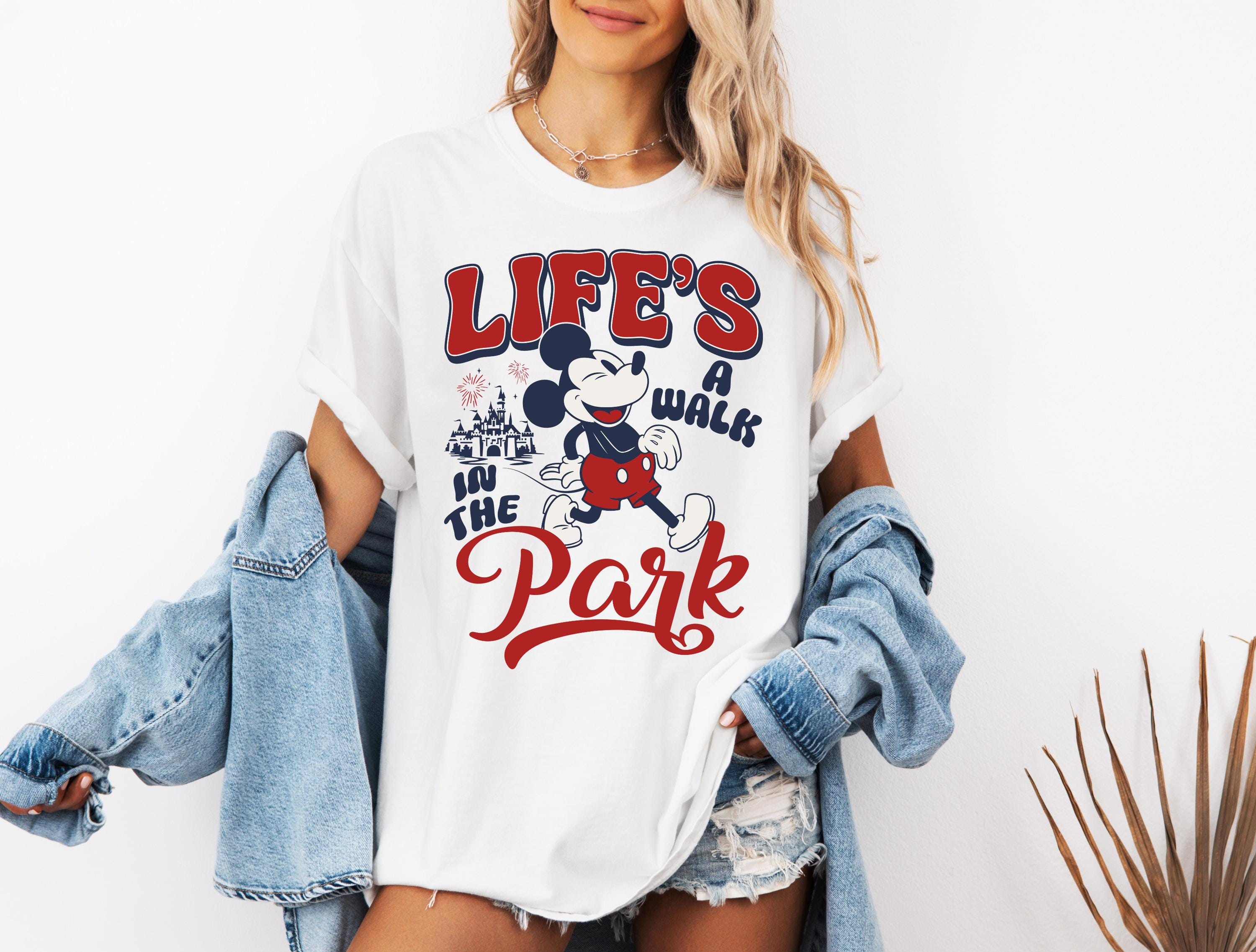 Disney Mickey Comfort Color T-Shirt Vacation Park Tee