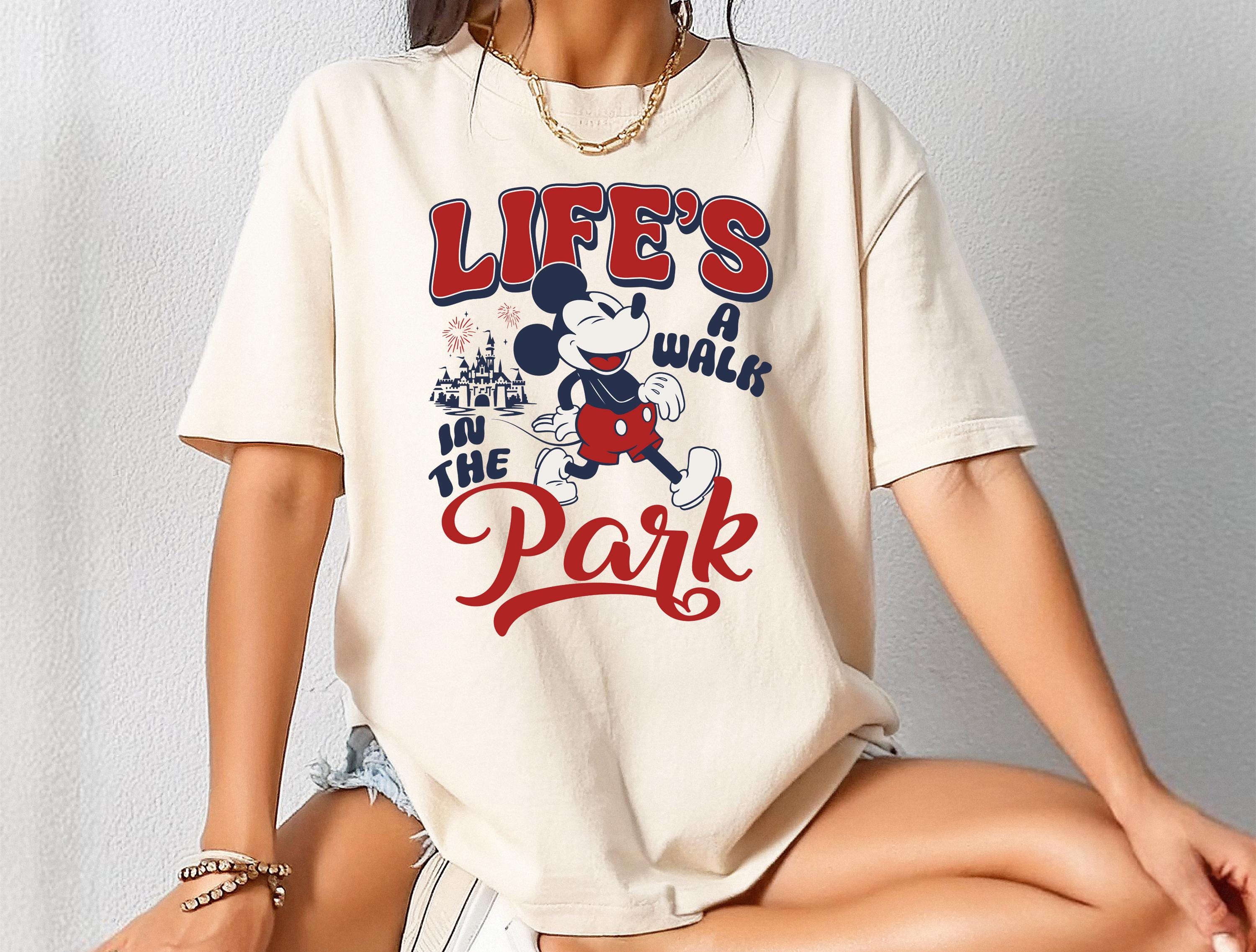 Disney Mickey Comfort Color T-Shirt Vacation Park Tee