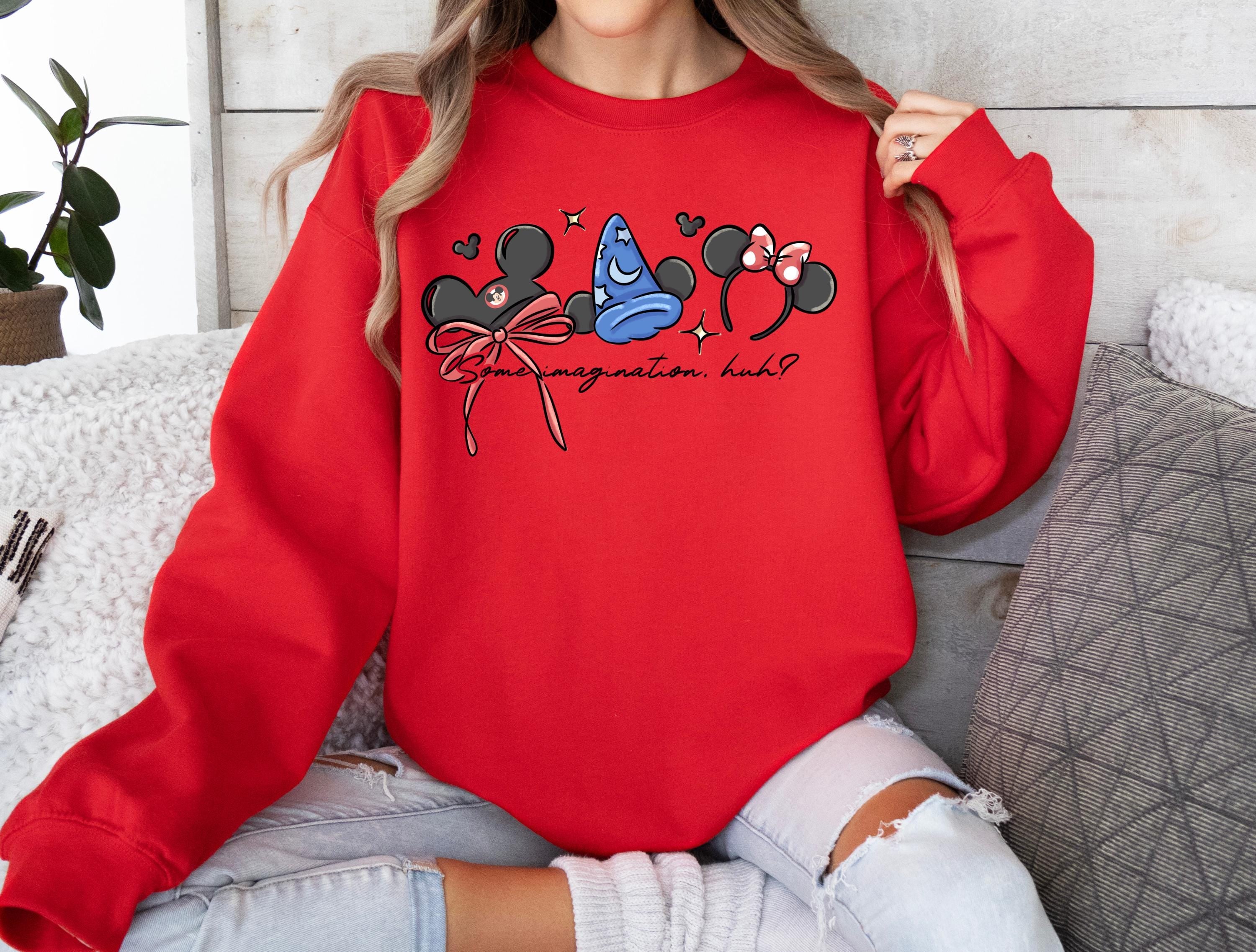 Disney Fantasmic Mickey Sweatshirt Some Imagination Shirt